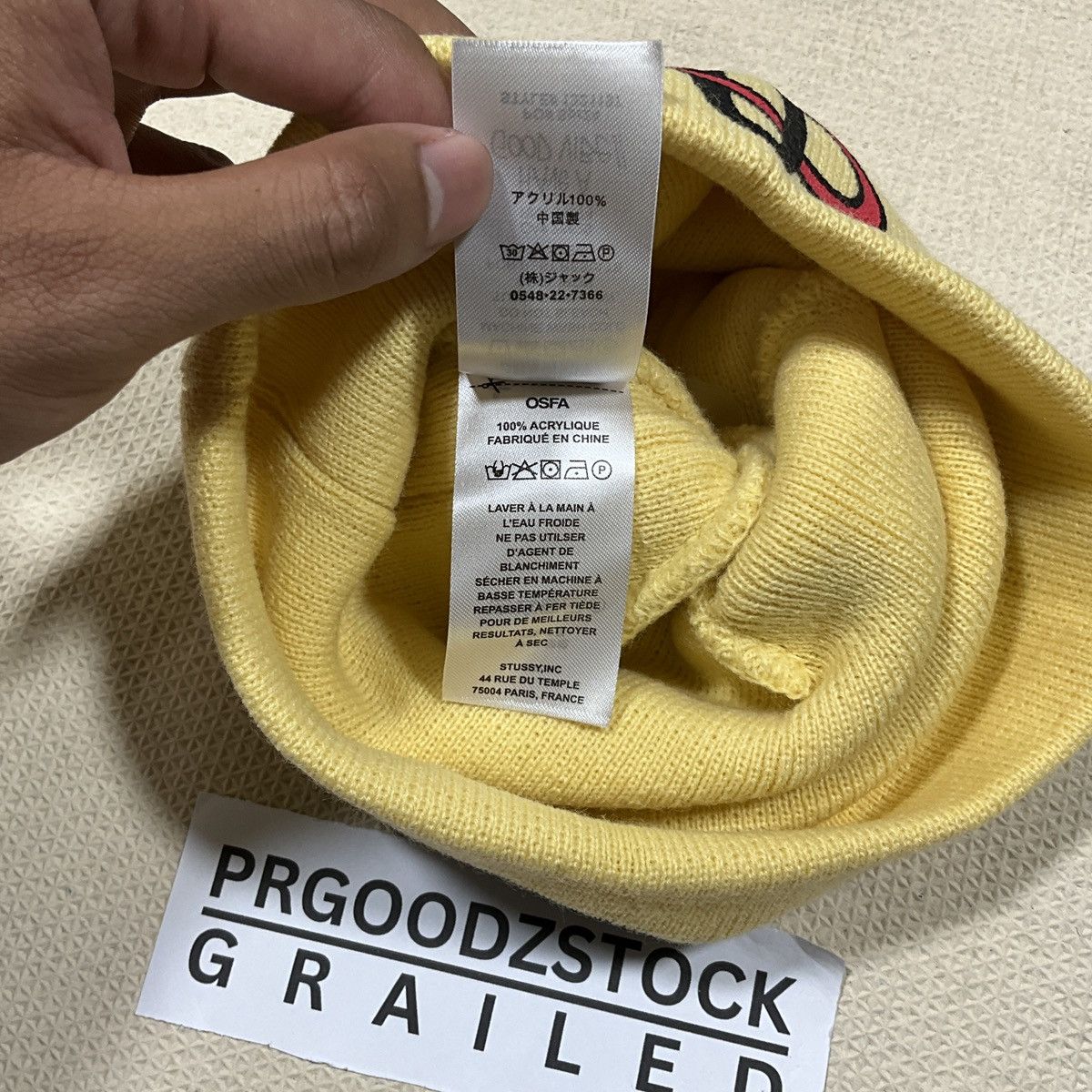 Stussy Stussy beanie hat Size ONE SIZE - 5 Thumbnail