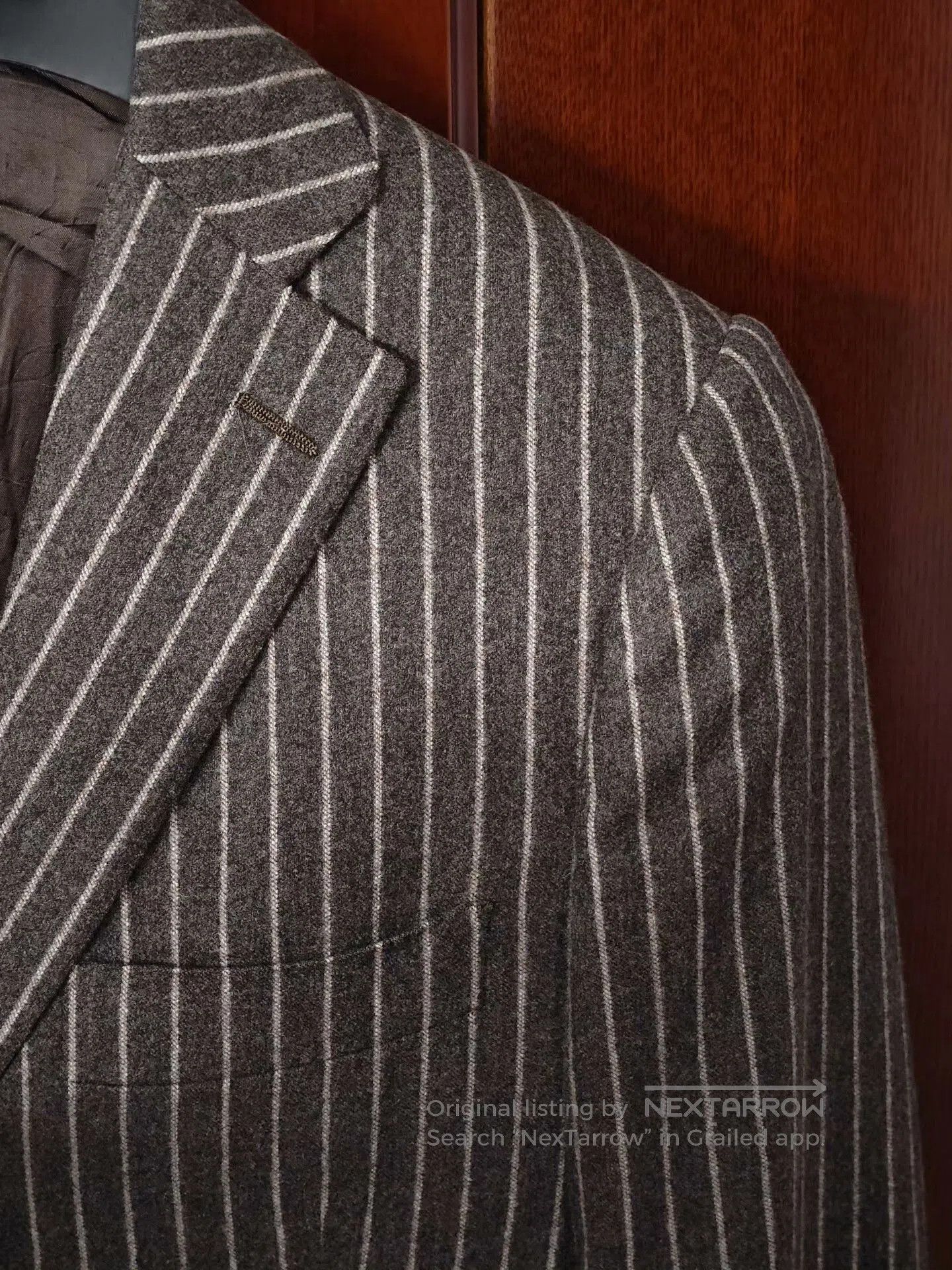 Isaia Isaia Wool Blazer with Stripes. Size US S / EU 44-46 / 1 - 2 Thumbnail