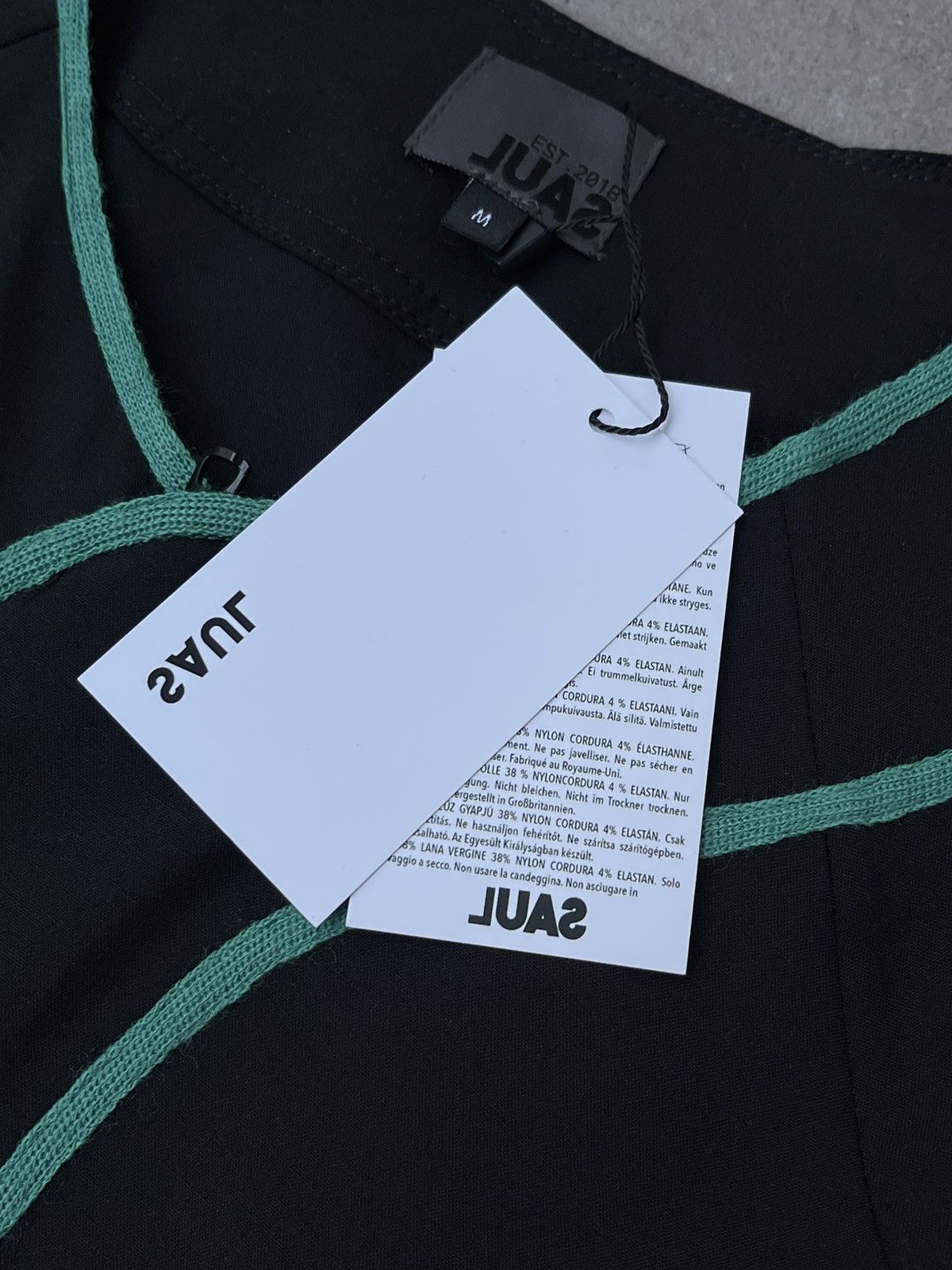 Saul Nash !DS! SS23 Saul Nash "GUYANA" Team Black Longsleeve Size US M / EU 48-50 / 2 - 22 Thumbnail