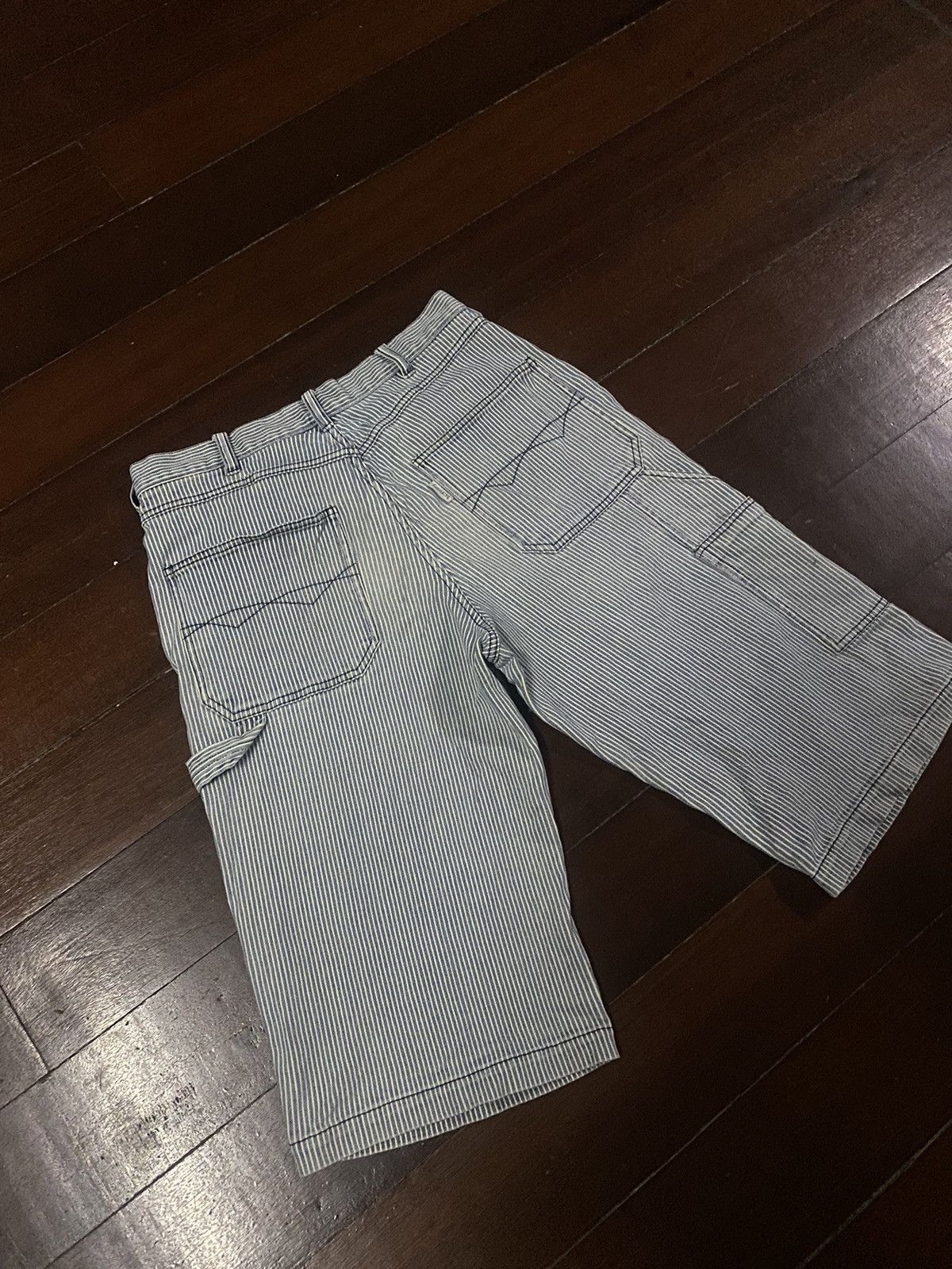 Japanese Brand FIRE 🔥 B.C FACTORY HICKORY PANT DISTRESSED Size US 33 - 8 Thumbnail