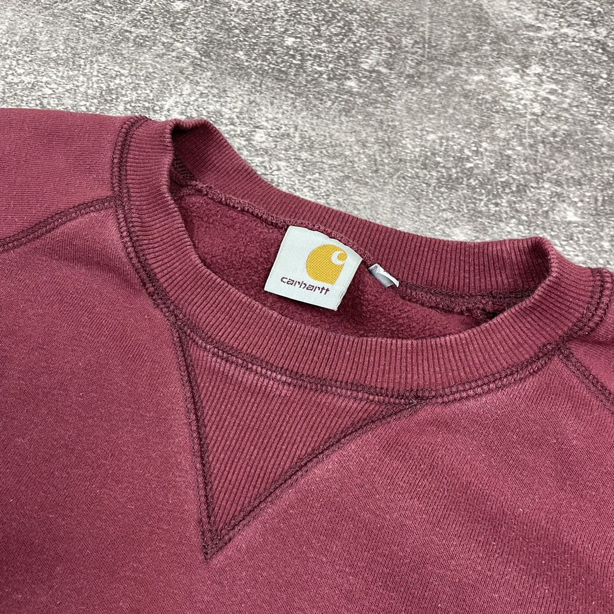 Carhartt Carhartt Burgundy Chase Sweater Size US M / EU 48-50 / 2 - 8 Thumbnail