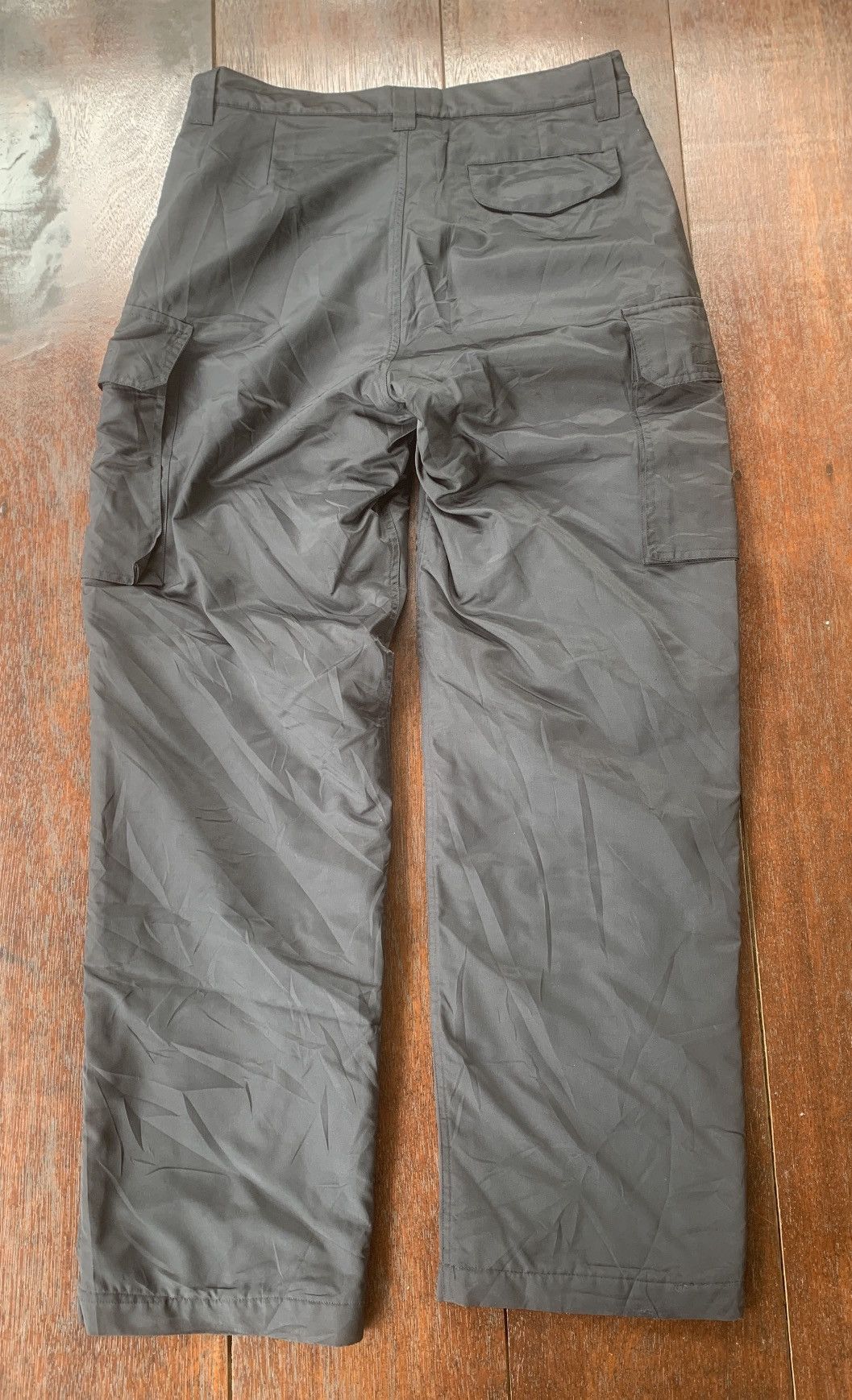 agnes b. Agnes B. Homme Paris black parachute puff cargo pants Size US 33 - 2 Thumbnail