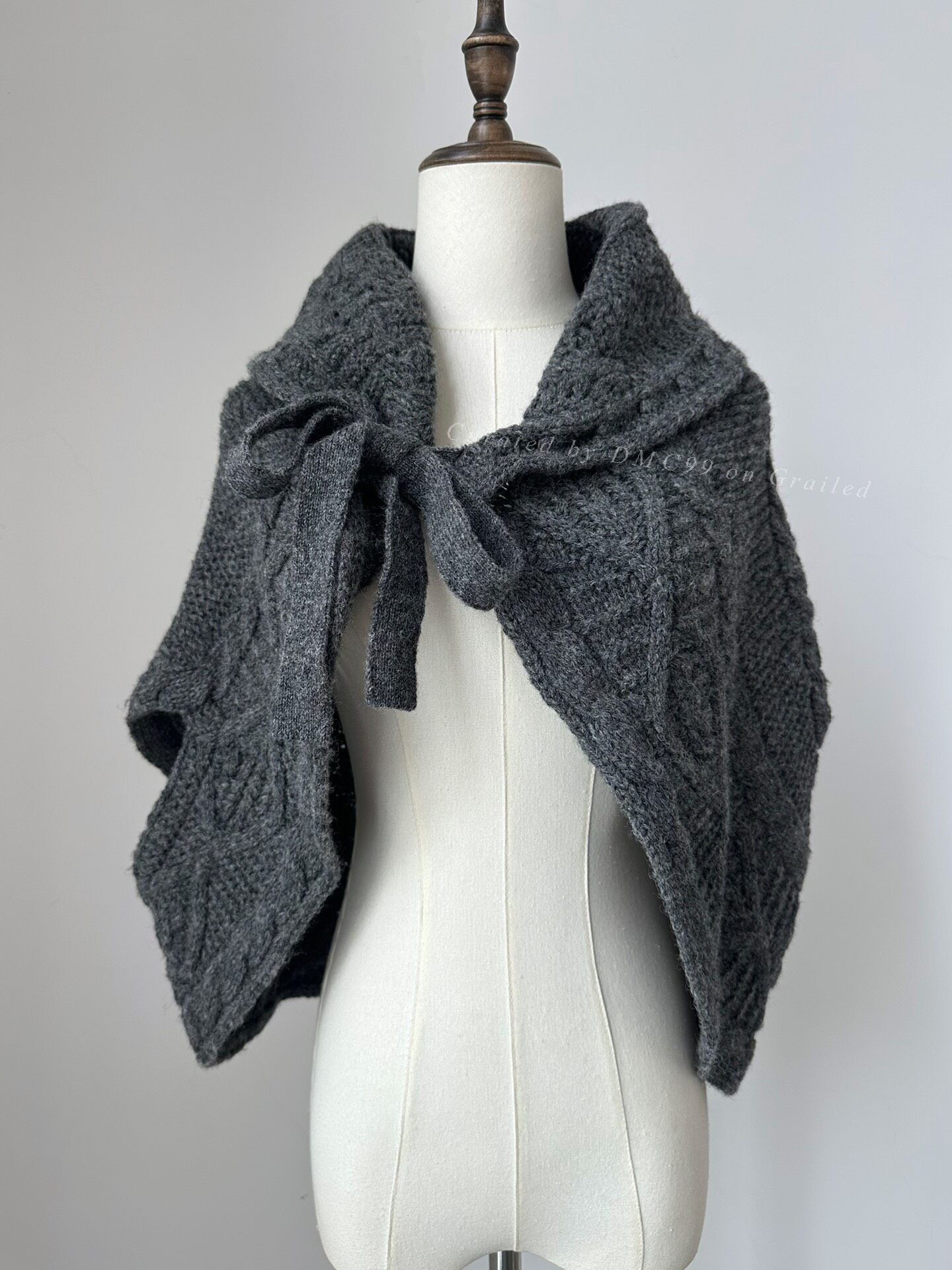 Comme des Garcons Comme des Garçons Tricot Wool Cape Size M / US 6-8 / IT 42-44 - 1 Thumbnail
