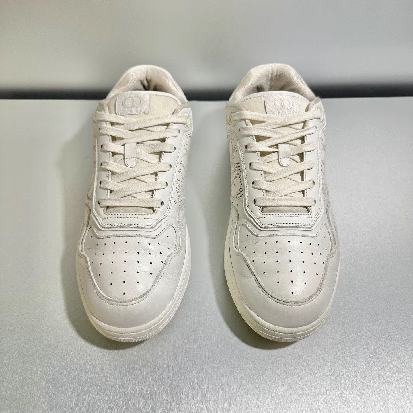 Dior Dior B27 White Sneakers 45 X5389 Like New Size US 12 / EU 45 - 2 Thumbnail