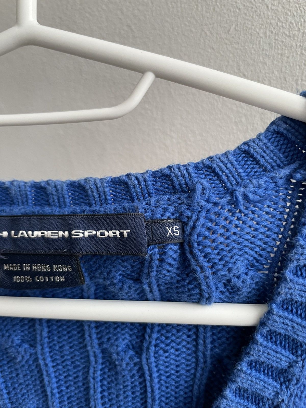Polo Ralph Lauren Polo Ralph Lauren PRL Cable Knit Jumper Navy Blue Sweater Size XS / US 0-2 / IT 36-38 - 6 Thumbnail