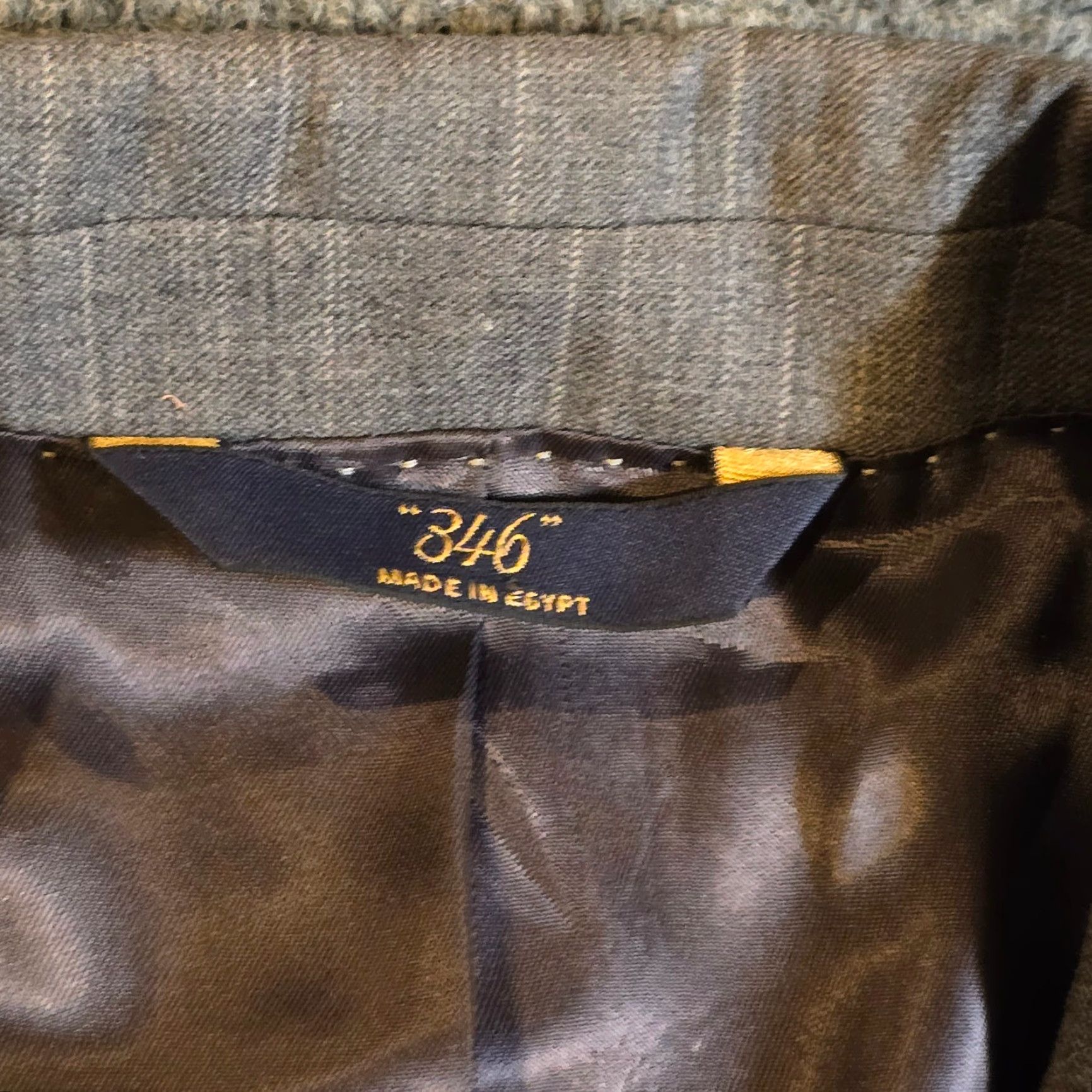 Brooks Brothers VINTAGE Brooks Brothers Jacket Mens 40R Gray Pinstripe Wool Stretch Two Button Career Blazer 3-in-1 Mens Size 40R - 4 Thumbnail