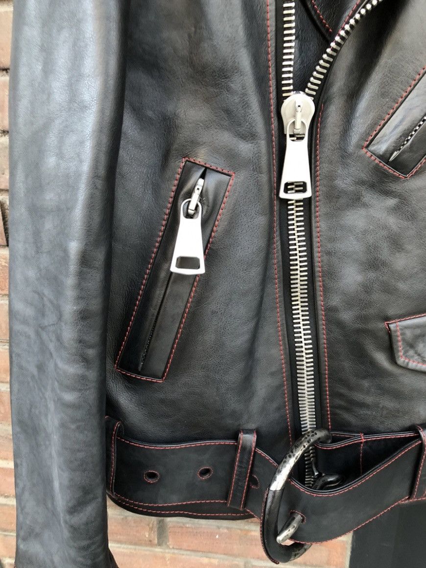 Loewe Loewe William de Morgan leather jacket Size US L / EU 52-54 / 3 - 3 Thumbnail