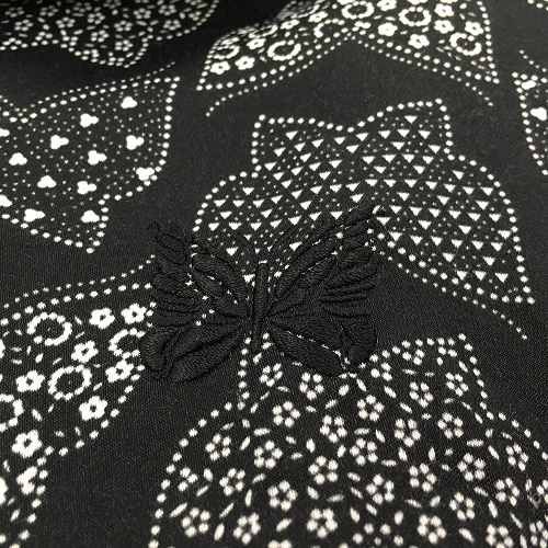 Needles Shirt Papillon pattern short sleeve Black Size US M / EU 48-50 / 2 - 8 Thumbnail
