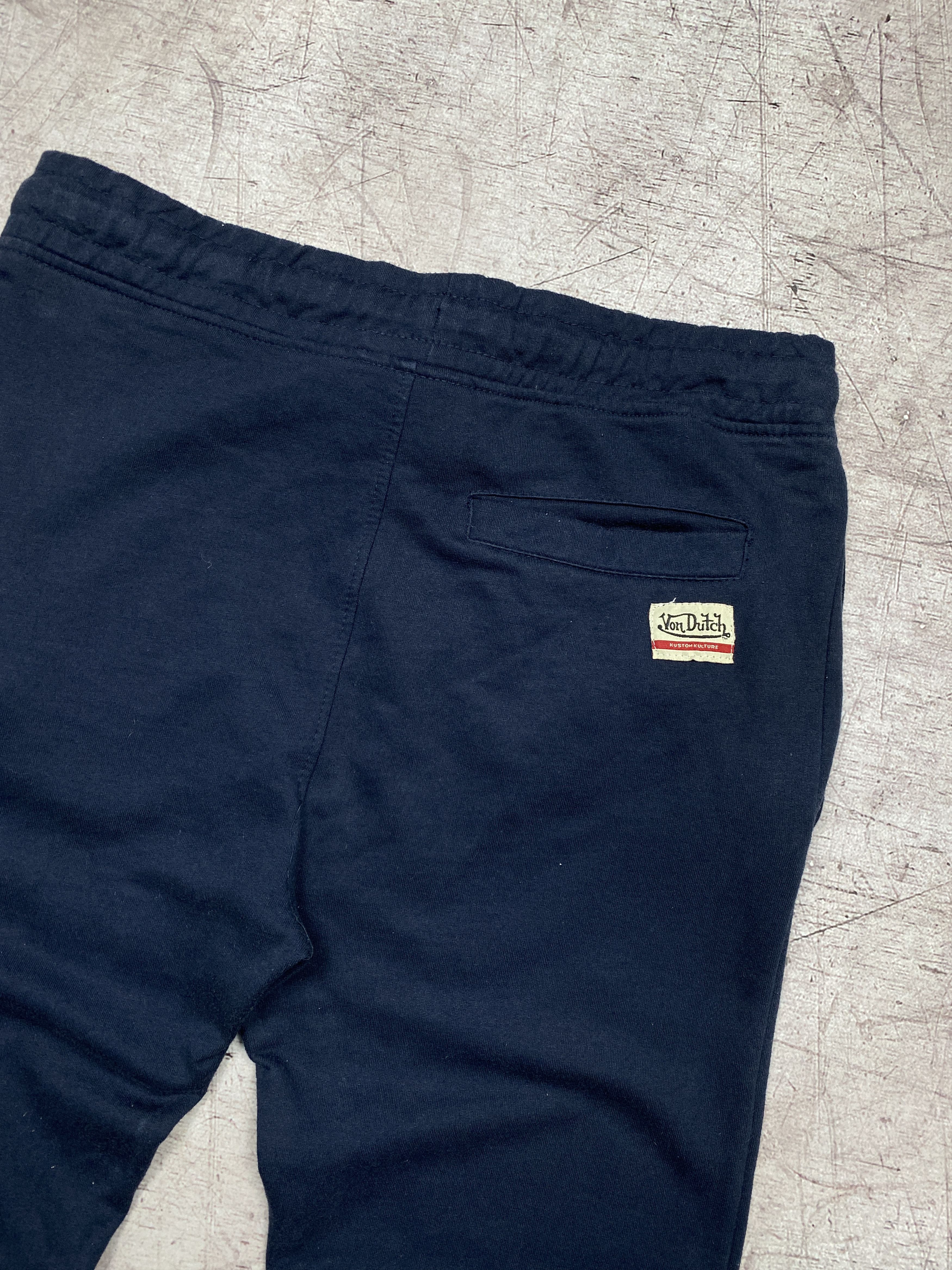 Vintage × Von Dutch Von Dutch Vintage Mens Big Logo Sweatpants Pants Size US 34 / EU 50 - 8 Thumbnail