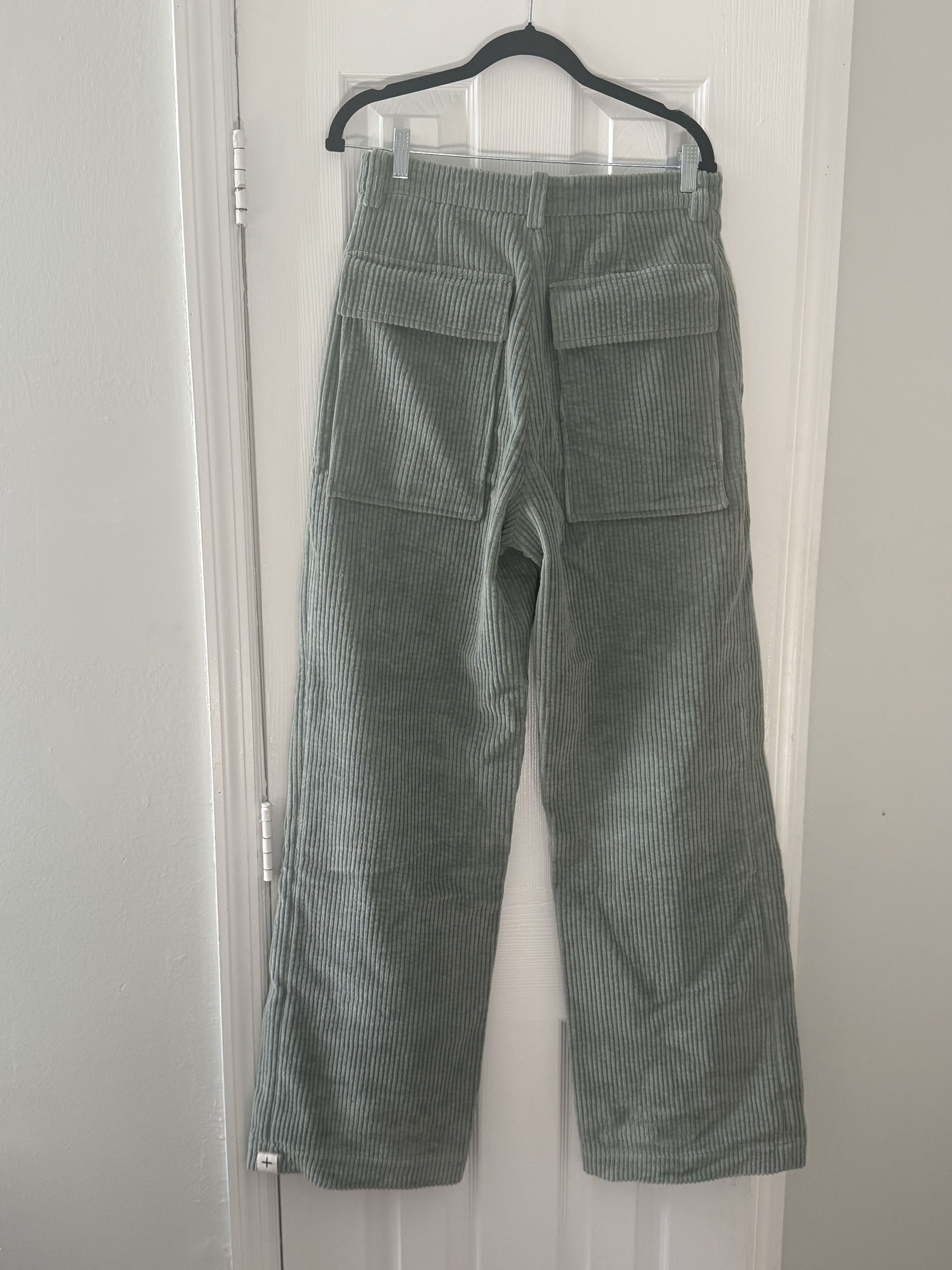 Jil Sander Wide straight leg corduroy pants Size US 30 / EU 46 - 4 Thumbnail