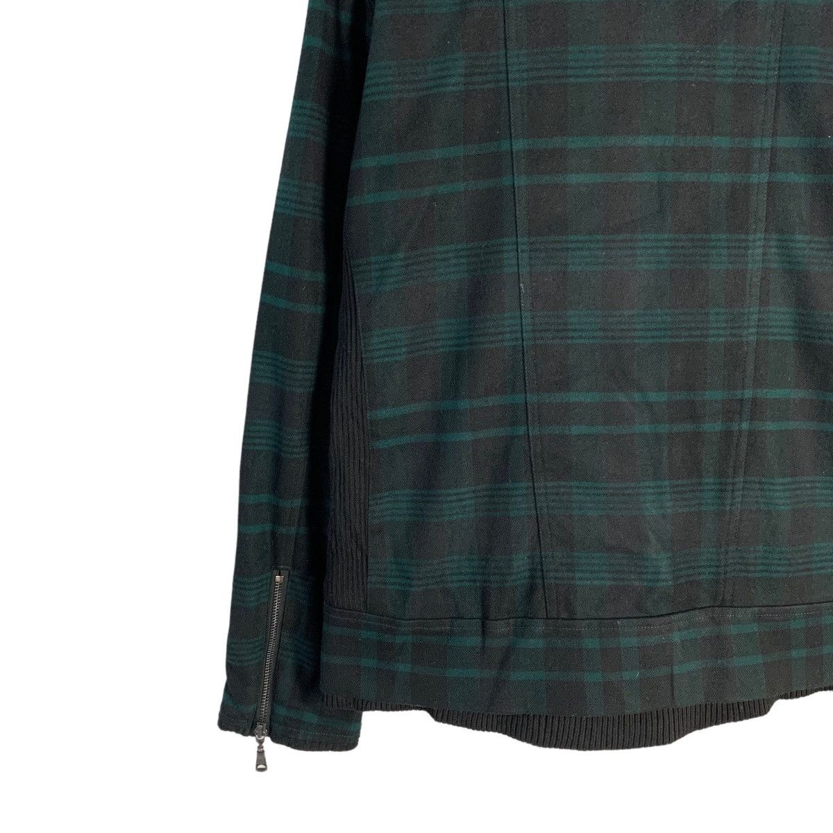semanticdesign Semantic Design Plaid Tartan Double Zipper Jacket Size L / US 10 / IT 46 - 10 Thumbnail