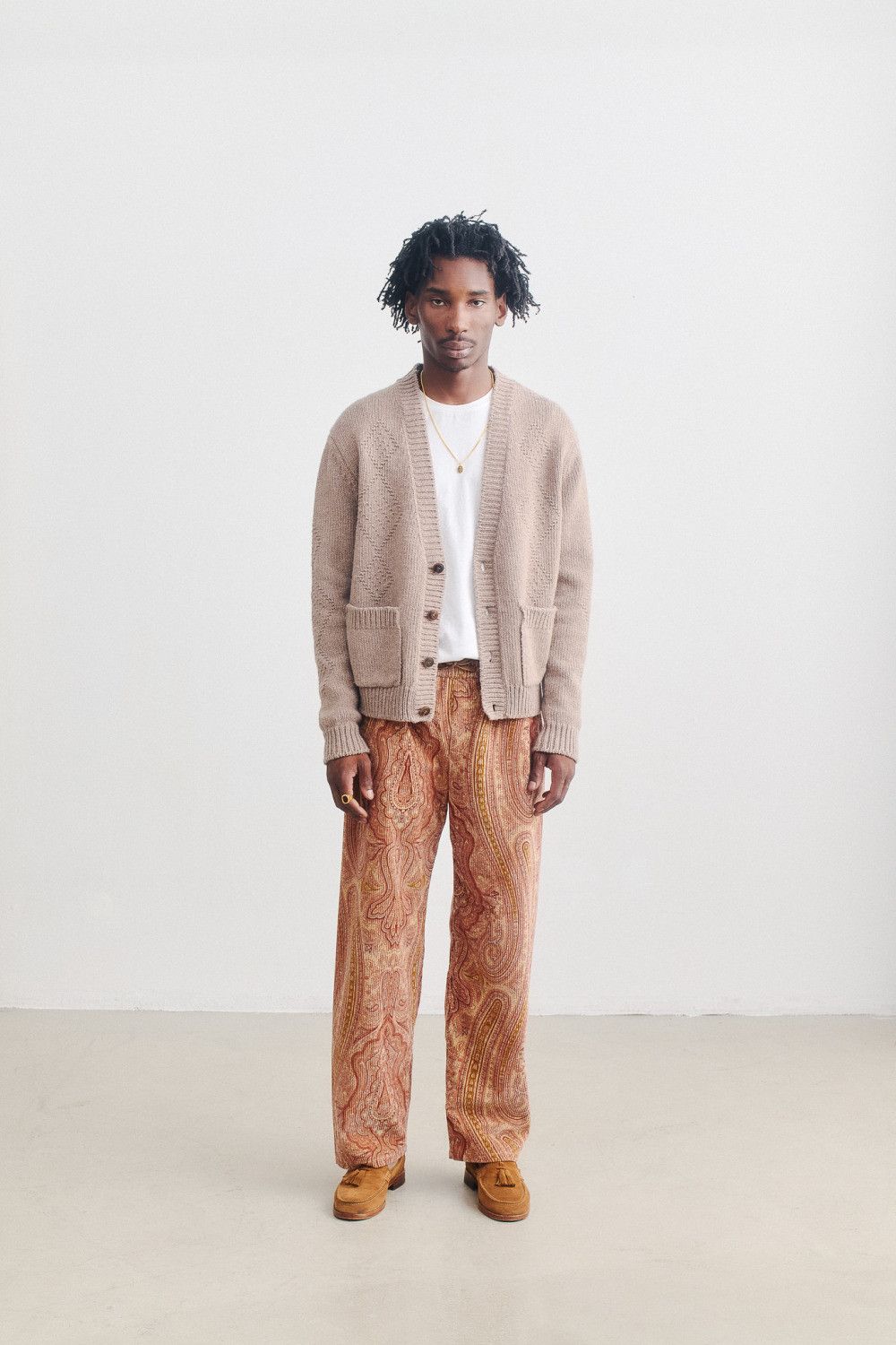 A Kind Of Guise 💚 A Kind of Guise Noi Knit Cardigan Hazel Melange NEW Size US M / EU 48-50 / 2 - 6 Thumbnail