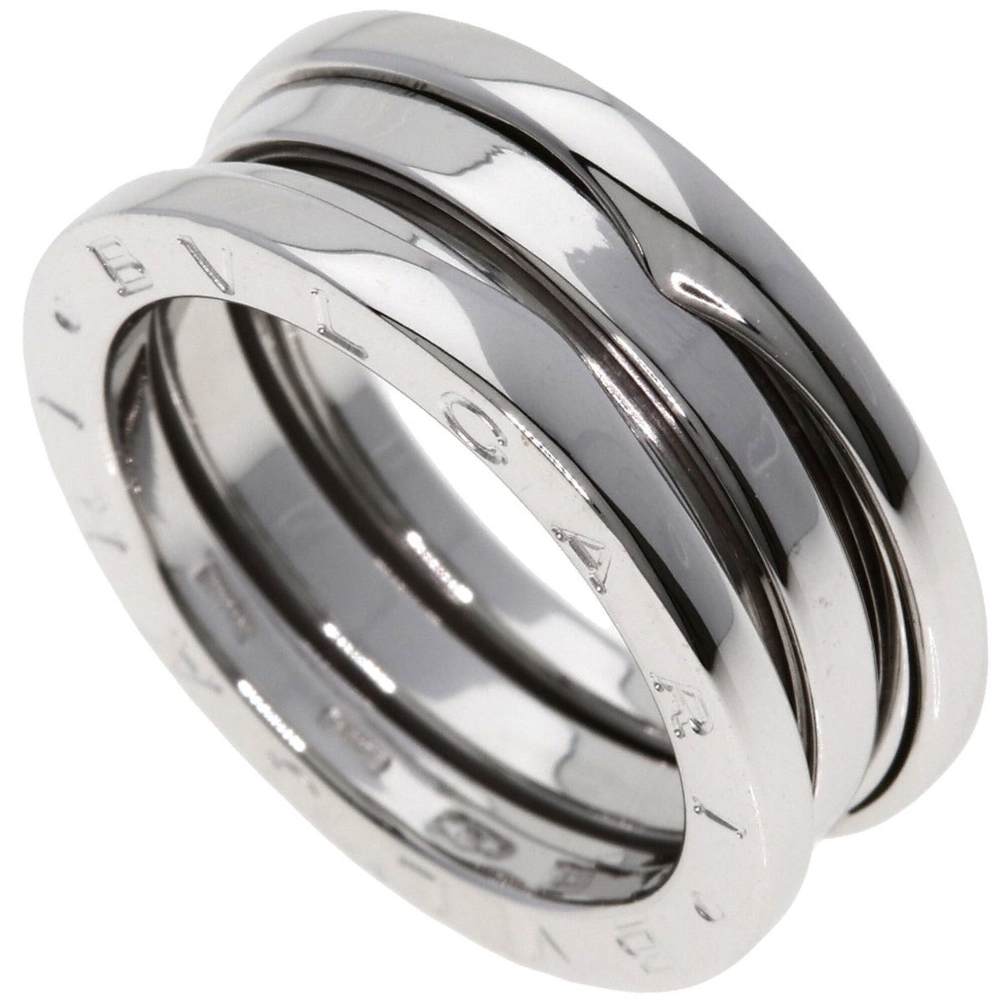 Bvlgari BVLGARI B-zero1 2-band ring #52, 18K white gold, women's. Size ONE SIZE - 1 Thumbnail
