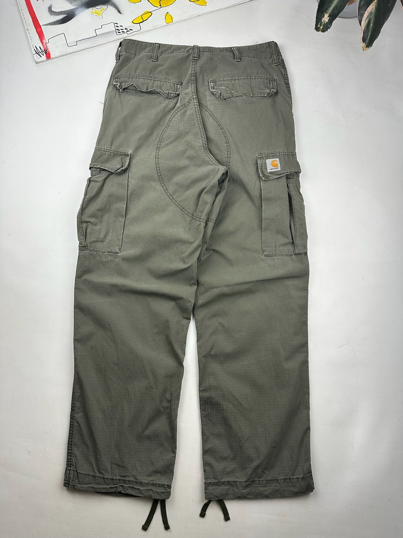 Cargo Carhartt Pants Double Knee Baggy Fit Opium Bondage