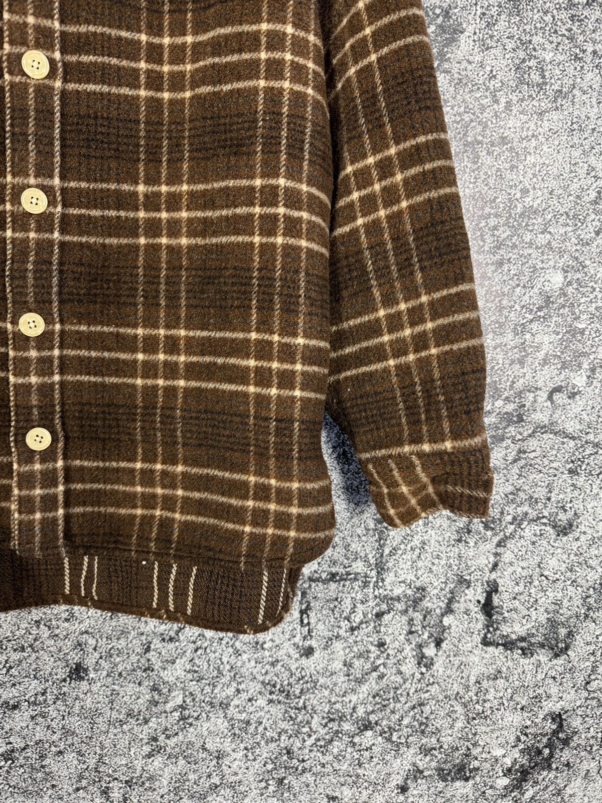 Allsaints Allsaints Nikko Long Sleeve Overshirt Heavyweight Shirt Sz M Size US M / EU 48-50 / 2 - 5 Thumbnail