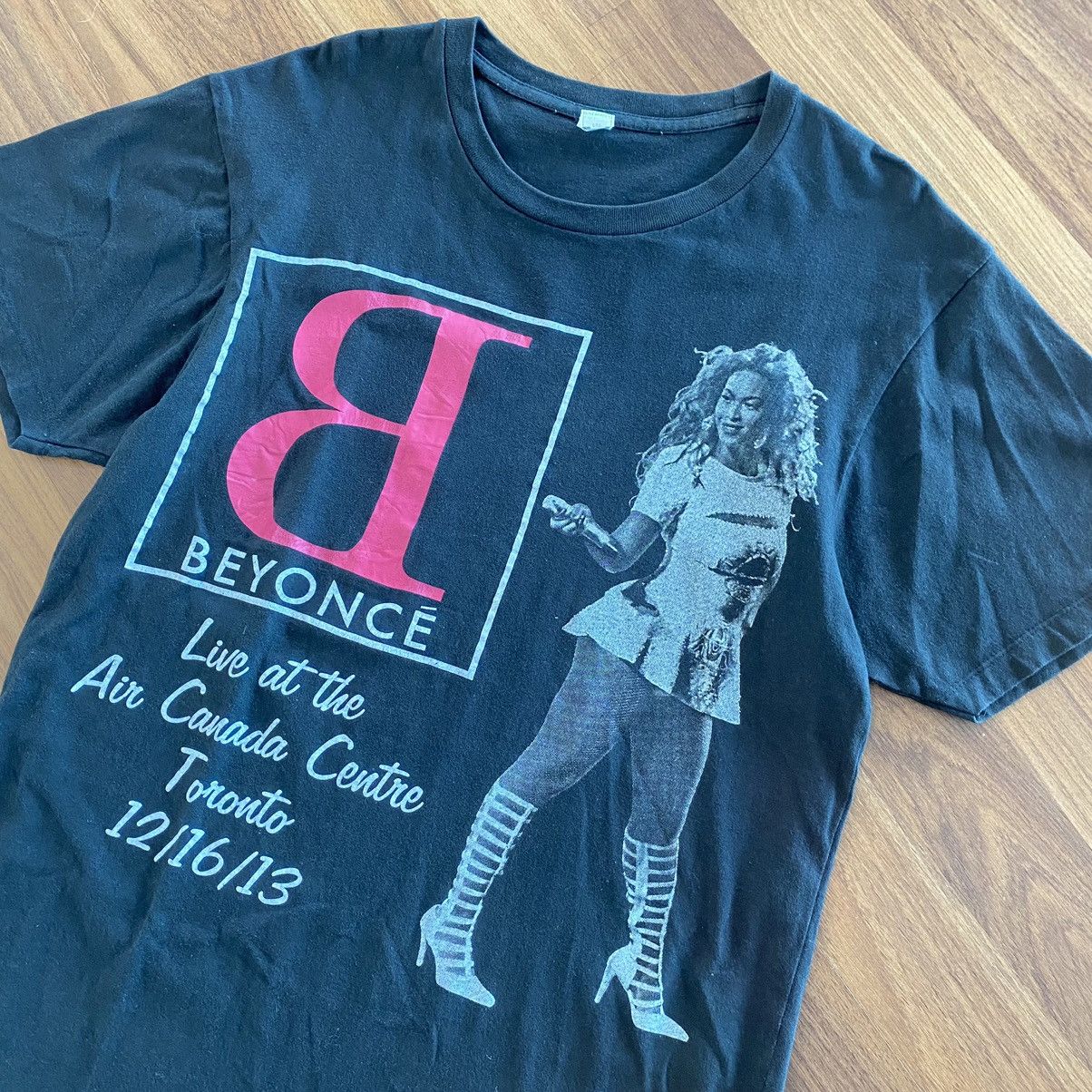 Beyonce Thrashed Faded Vintage Y2K Beyonce ERD GRUNGE T-SHIRT Size US M / EU 48-50 / 2 - 3 Thumbnail