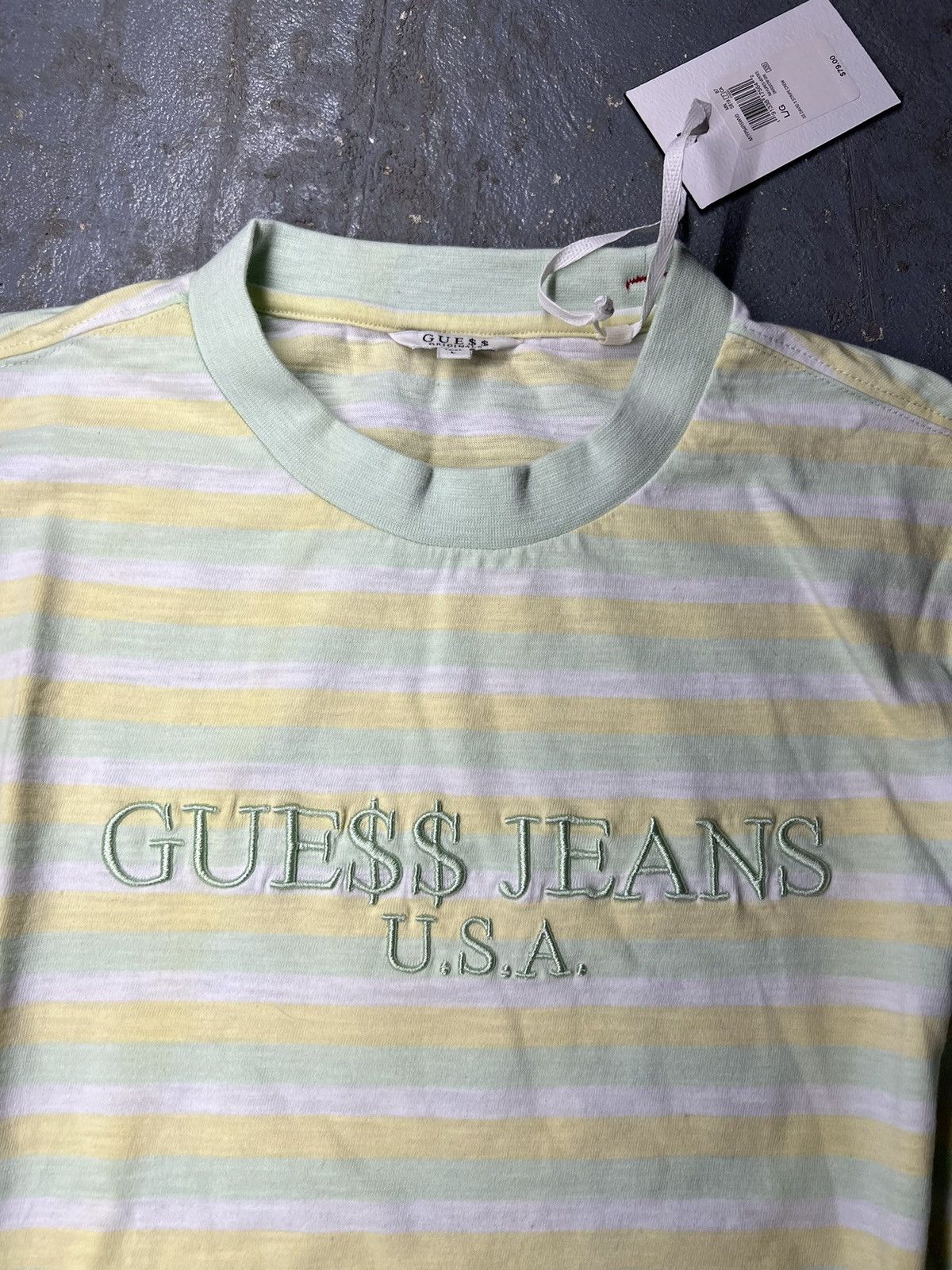 A$AP Rocky × Guess Deadstock Guess x A$AP ROCKY Striped tee Size US L / EU 52-54 / 3 - 2 Thumbnail