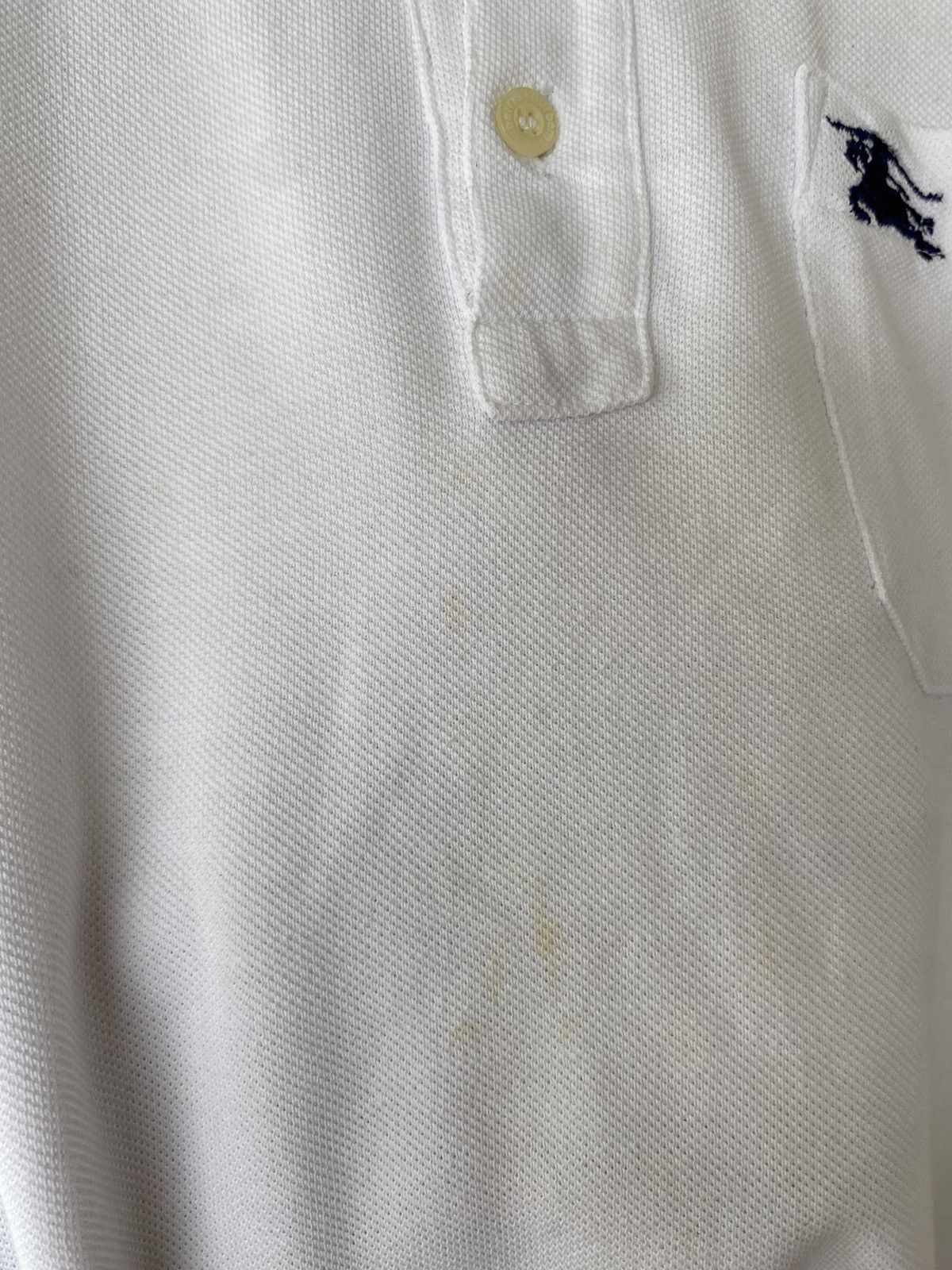 Burberry Vintage Burberry Made In England Polo Shirt Size US S / EU 44-46 / 1 - 15 Thumbnail
