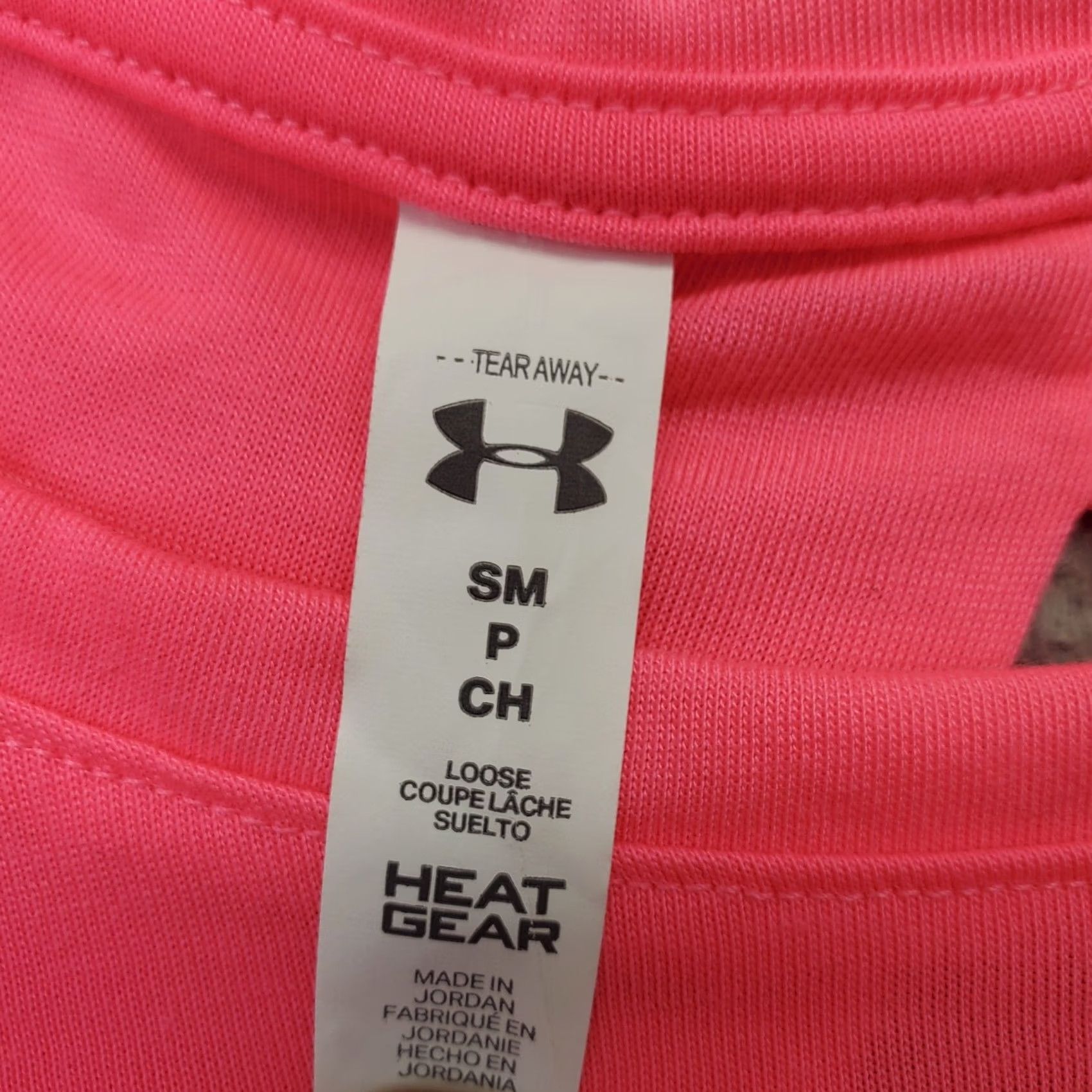 Under Armour Under Armour Running Shirt Womens Size S Pink HeatGear Lightweight Breathable Vented Back Tee Size S / US 4 / IT 40 - 6 Thumbnail