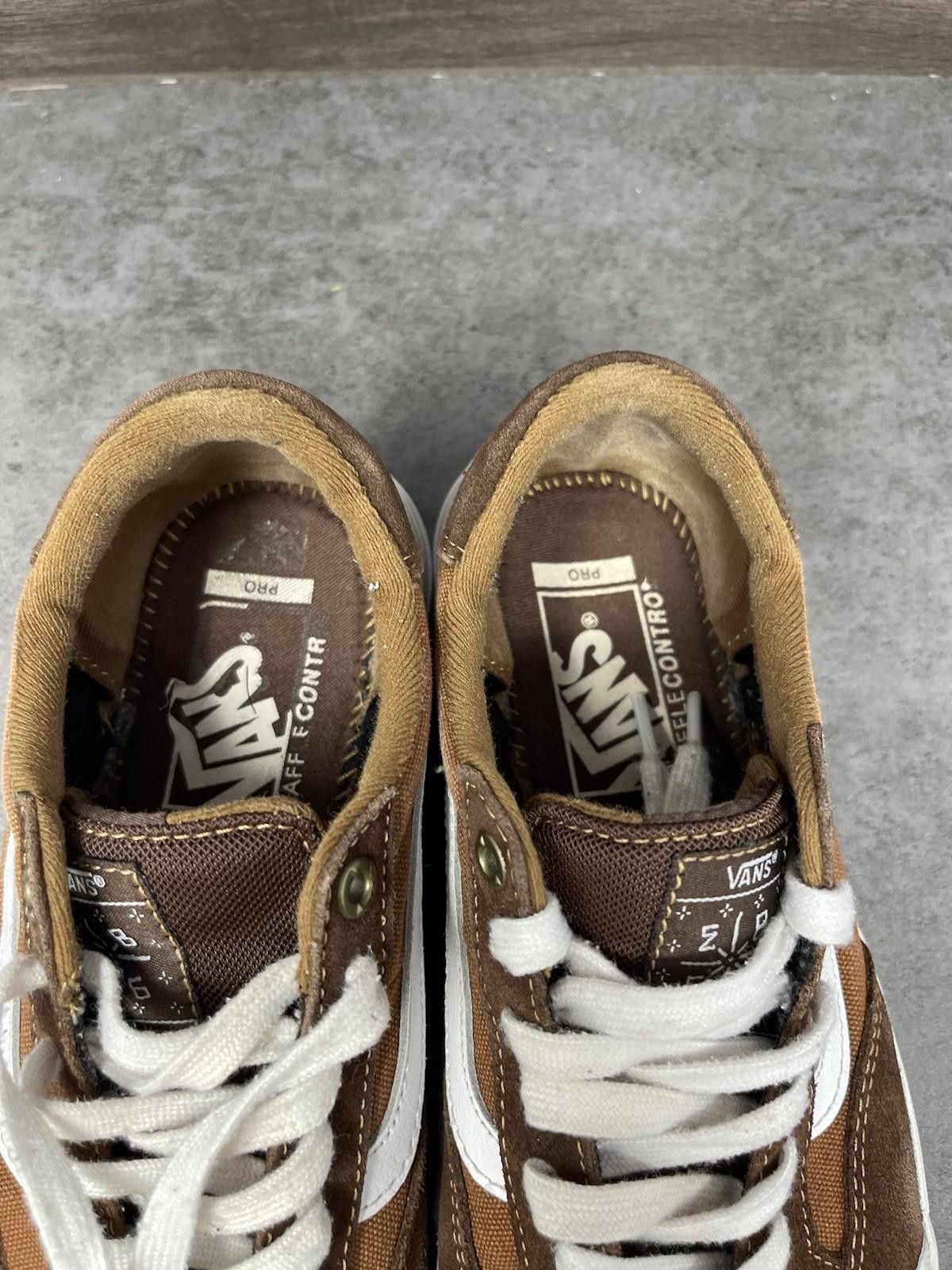 Vans Vans Berle Pro Shoes Mens Size 7.5 Brown White Size US 7.5 / EU 40-41 - 9 Thumbnail