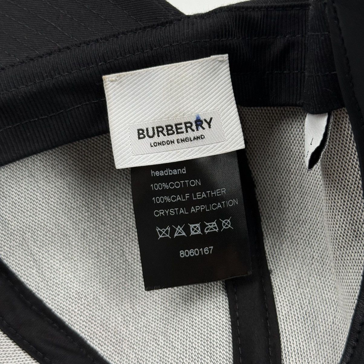 Burberry Burberry Crystal Headband Detail Reconstructed Cap Size ONE SIZE - 9 Thumbnail