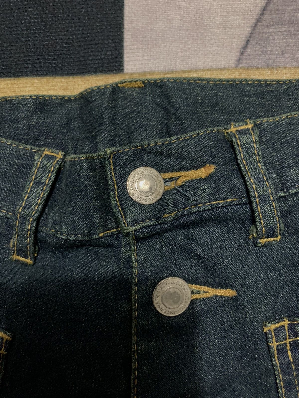 Japanese Brand Y2k IFSIXWASNINE DENIM PANTS Size US 29 - 5 Thumbnail