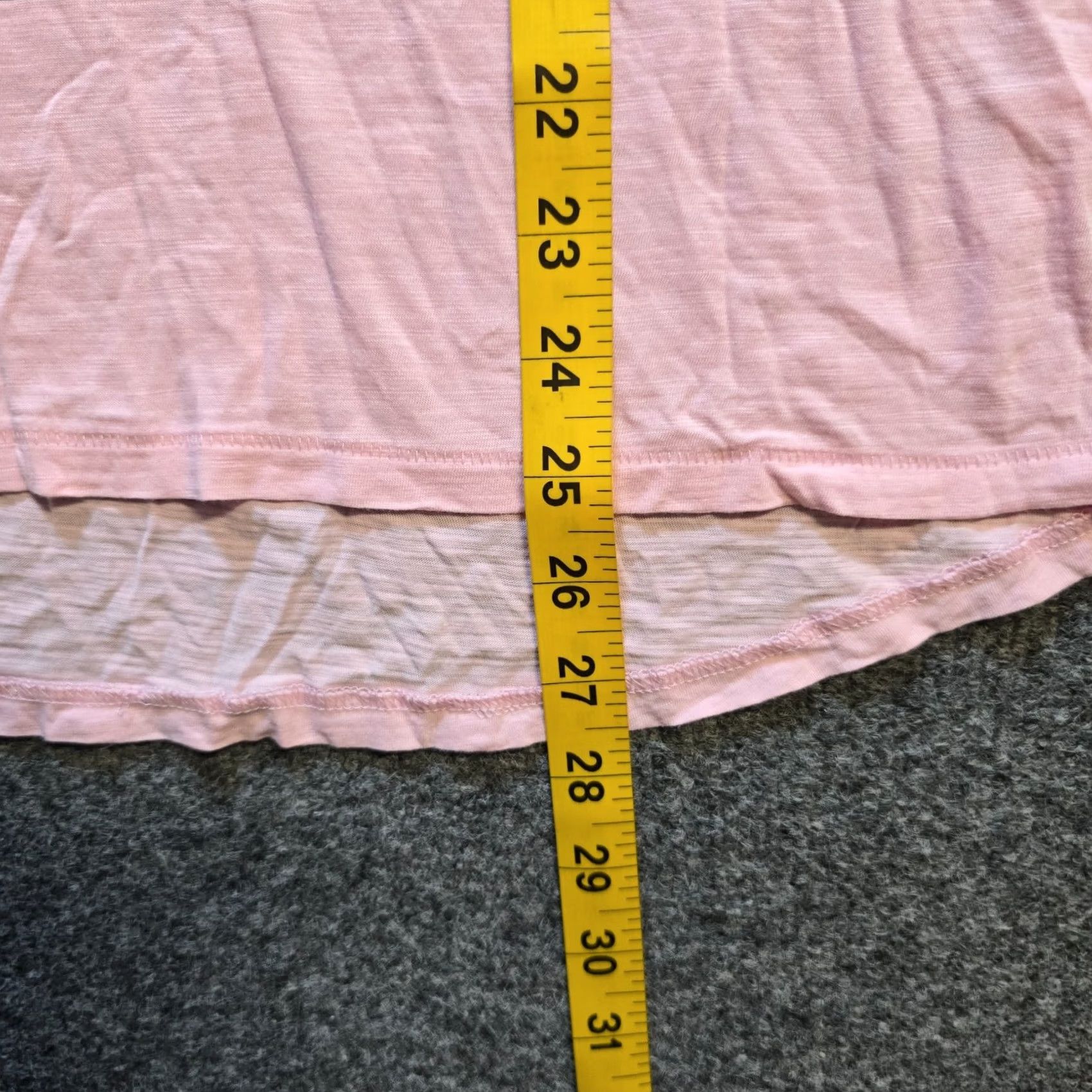Lilly Pulitzer Lilly Pulitzer Top Women XS Pink Slub Knit Pima Cotton Short Sleeve Casual V-Neck Lightweight Basic Size XS / US 0-2 / IT 36-38 - 6 Thumbnail