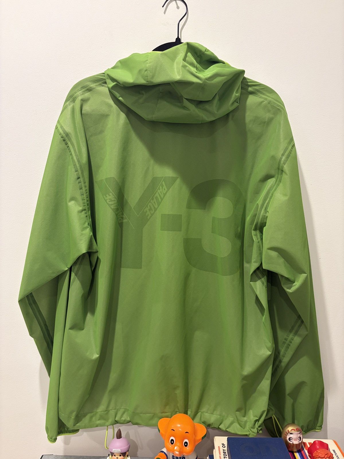 Palace × Y-3 Y-3 Palace Green Windbreaker Parka | Grailed
