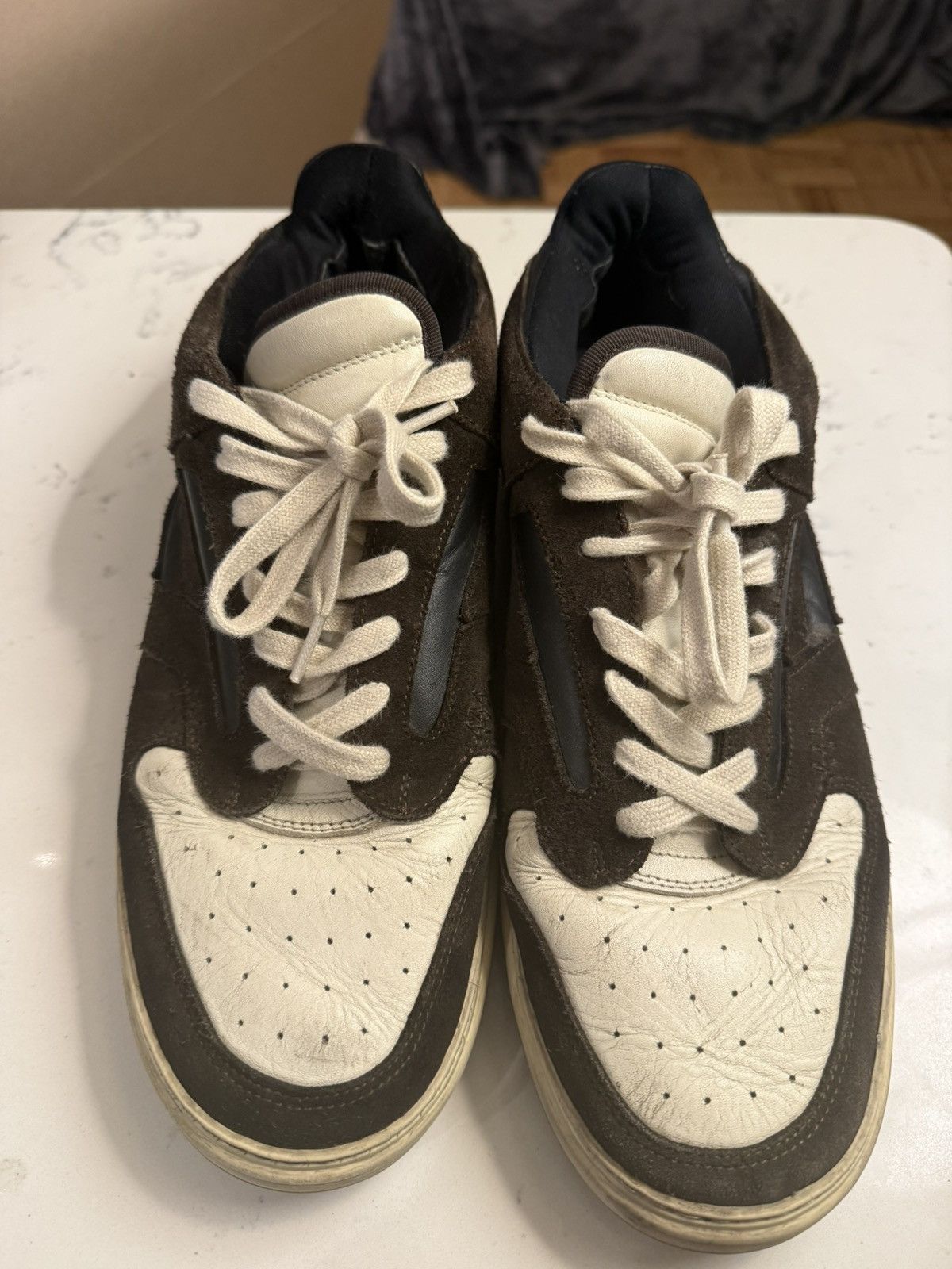 Represent Clo. Represent Reptor Low Brown Black sneaker Size US 12 / EU 45 - 4 Thumbnail