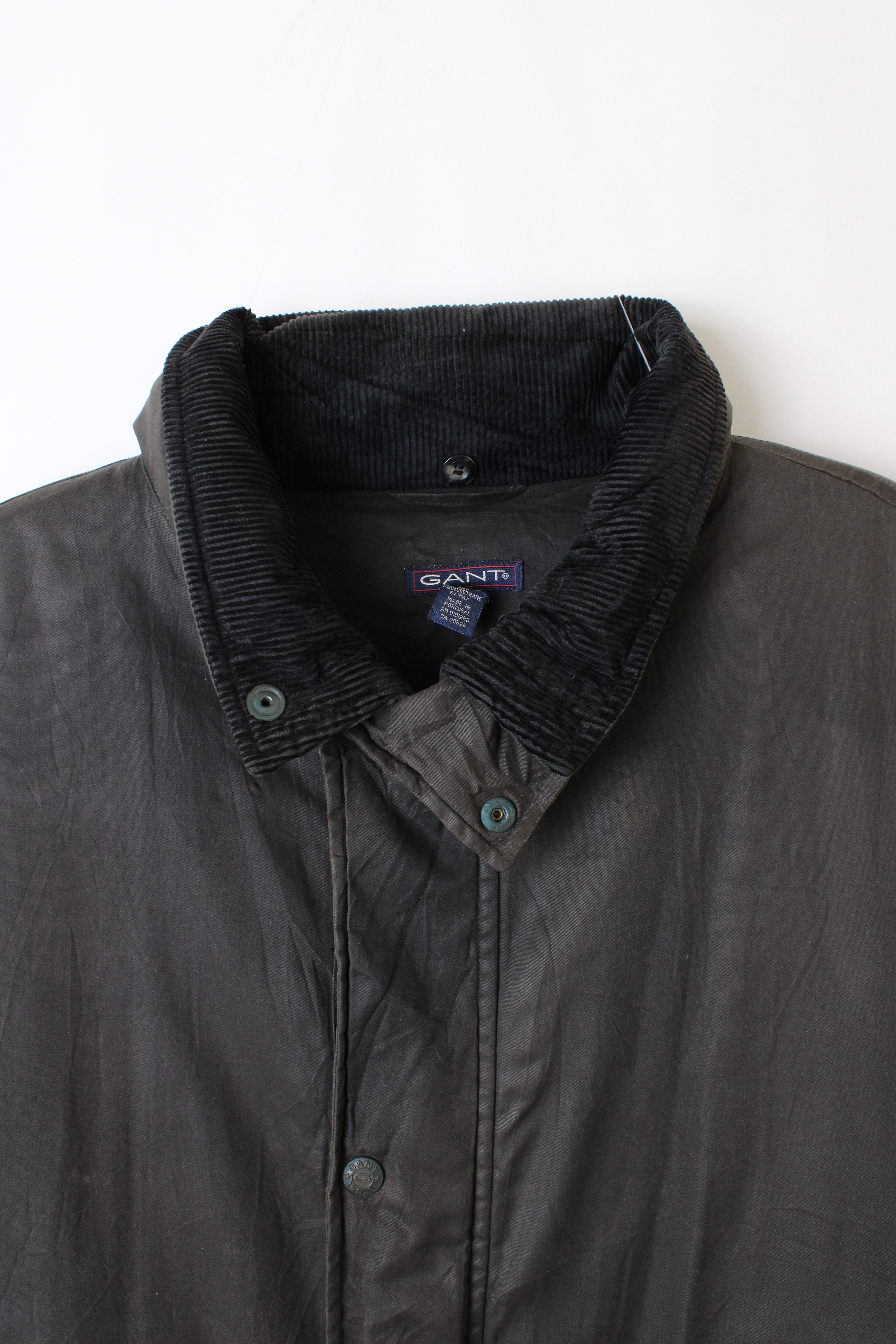 Gant Gant Vintage Waxed Jacket Black XXL Size US XXL / EU 58 / 5 - 2 Thumbnail