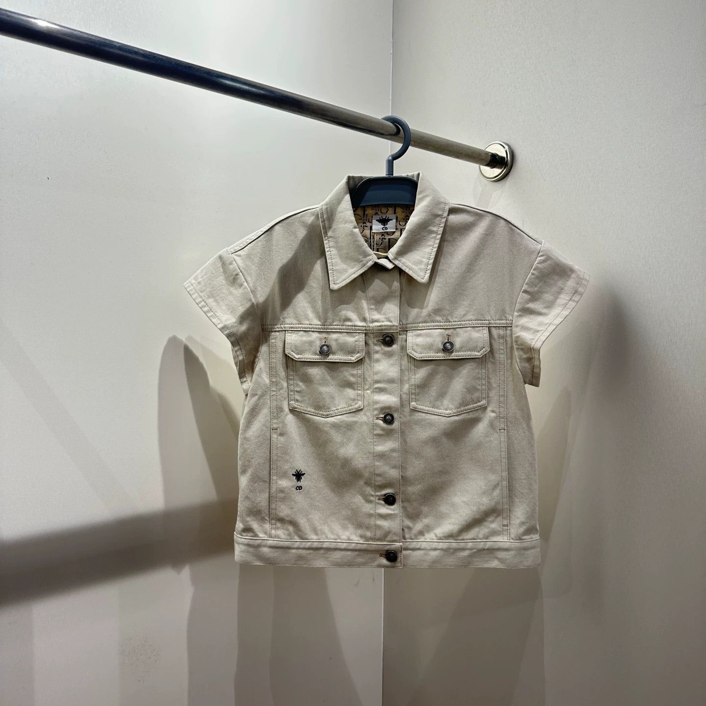 Christian Dior Monsieur Dior feb428 25SS Oblique short-sleeve shirt 38 Size S / US 4 / IT 40 - 1 Thumbnail