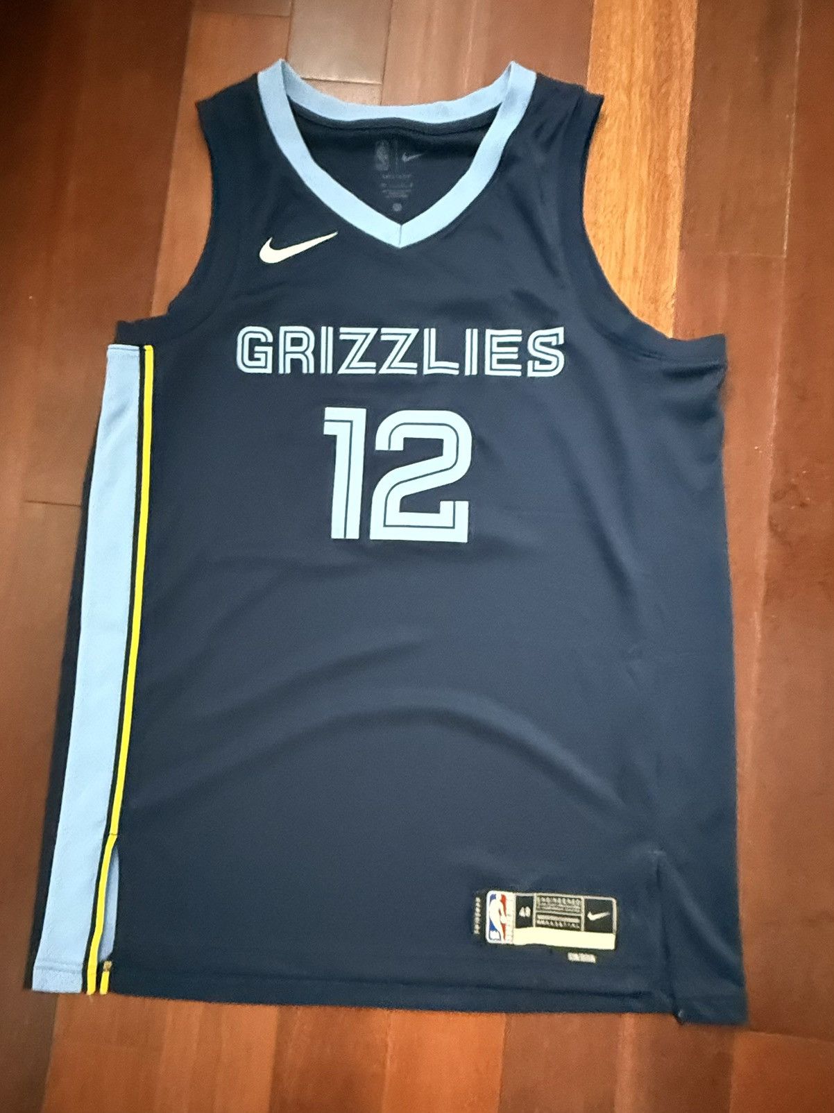Nike Ja Morant Memphis Grizzles Nike NBA Jersey Size US L / EU 52-54 / 3 - 2 Thumbnail