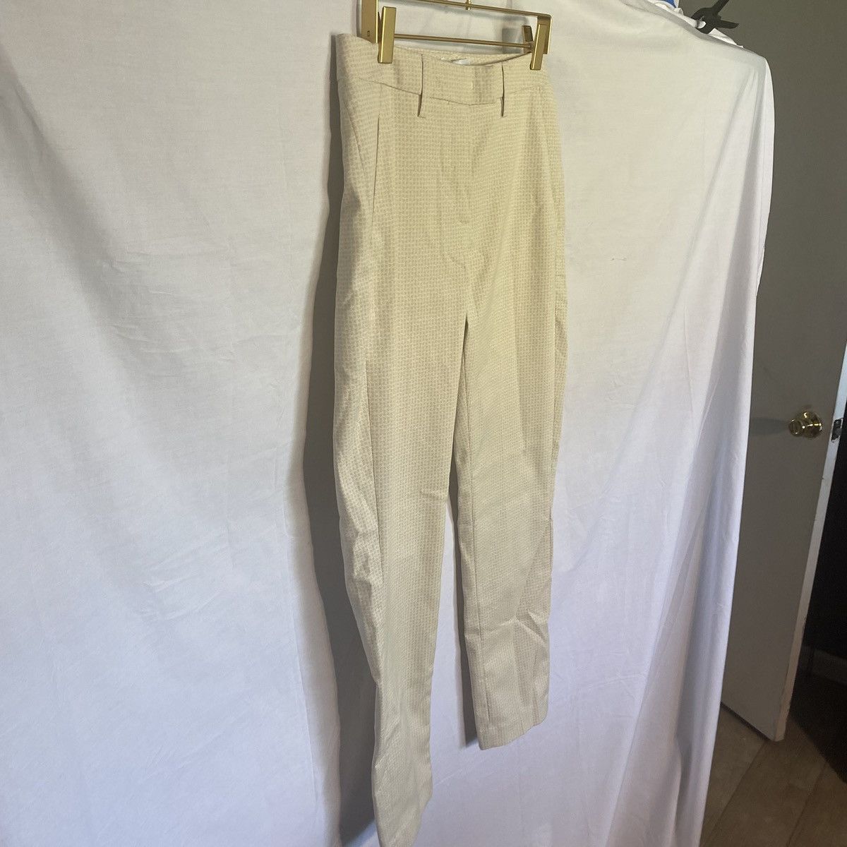Dondup Dondup Geometric Pattern Trousers Pants Sz 6 NWT MSRP $250+ Size 28" / US 6 / IT 42 - 3 Thumbnail