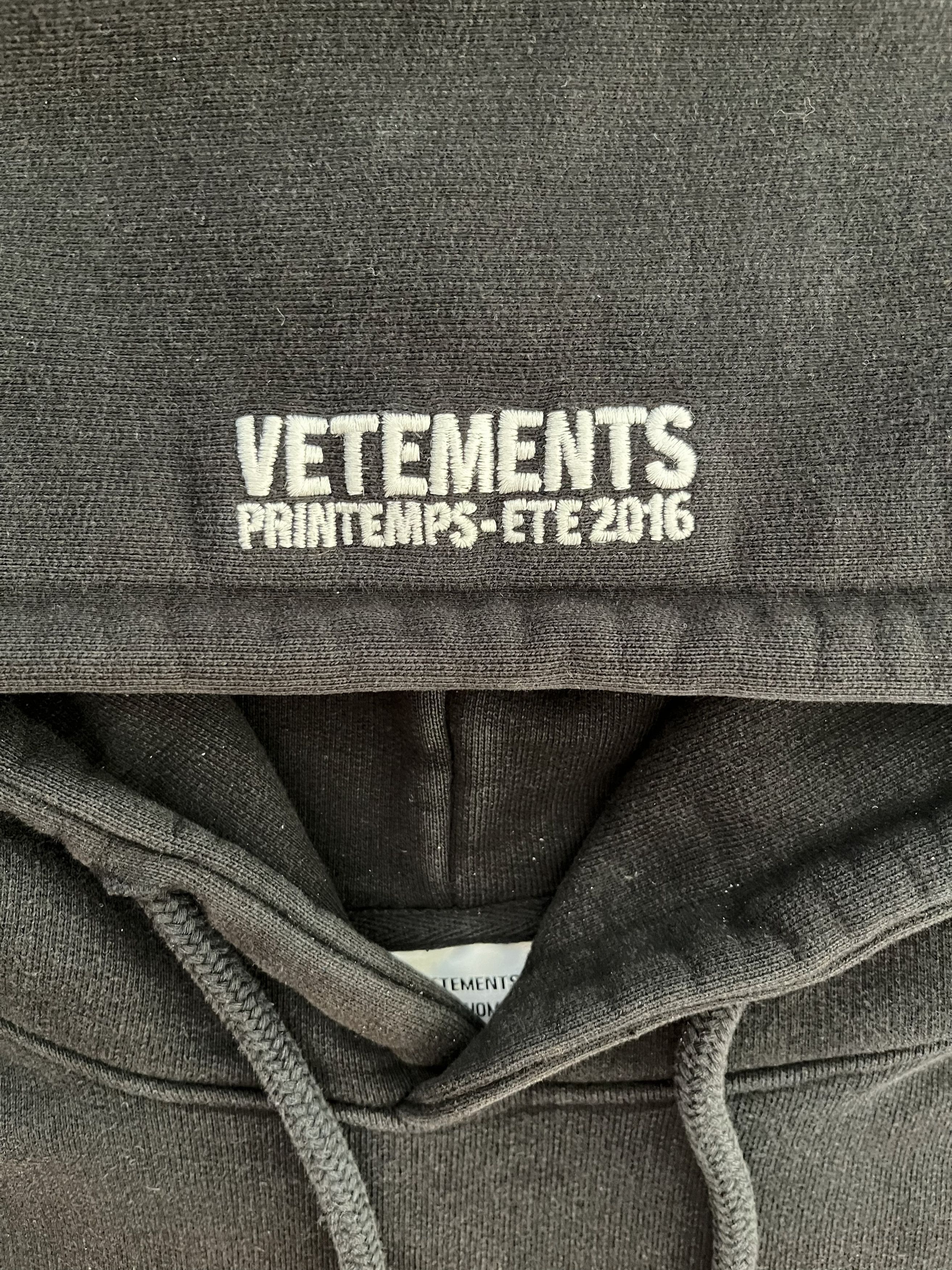 Vetements SS16 Vetements Champion OG Hoodie Size US M / EU 48-50 / 2 - 4 Thumbnail