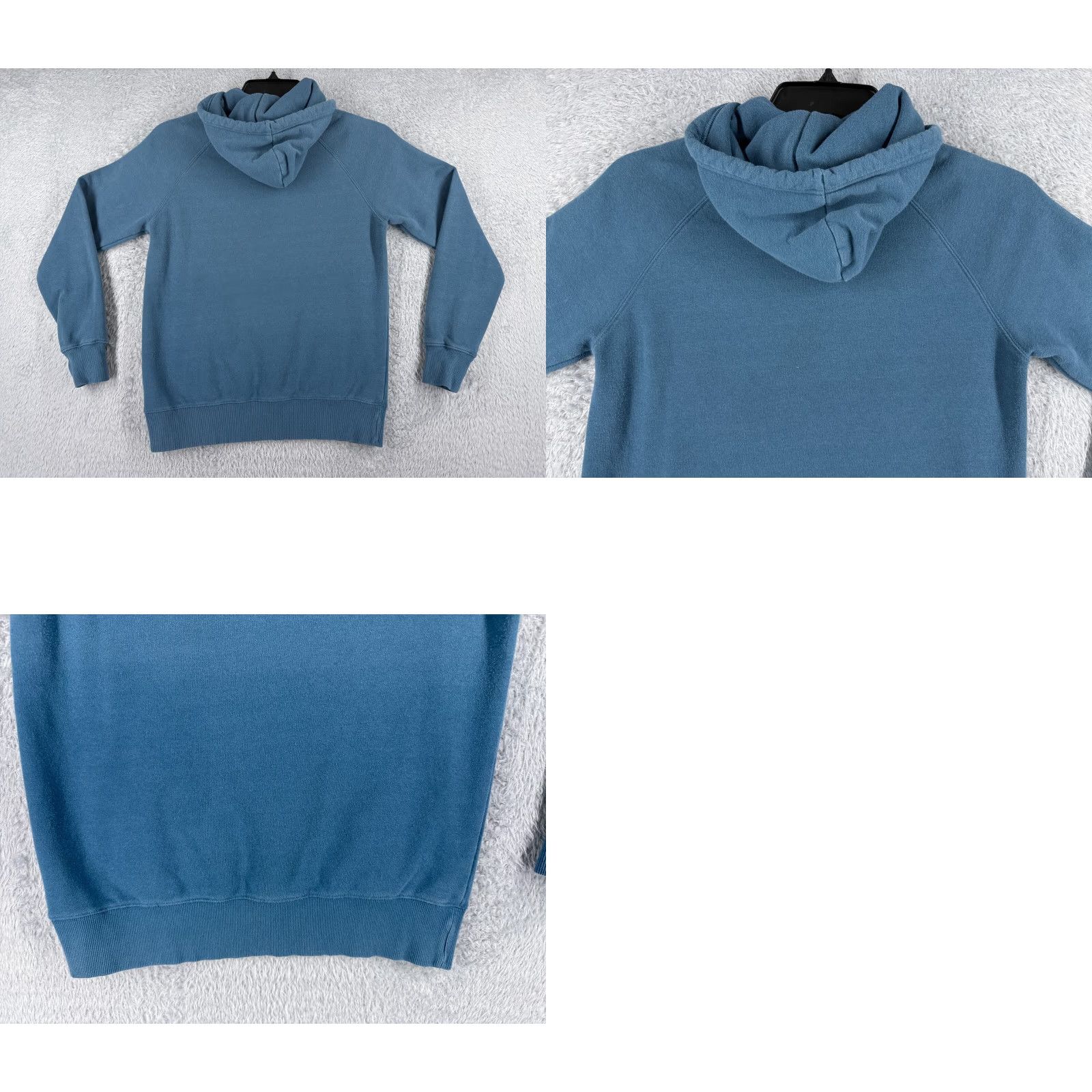 The North Face The North Face Hoodie Women XS Blue Pullover Jersey Fabric 90s Vintage Not Applicable Size XS / US 0-2 / IT 36-38 - 9 Thumbnail