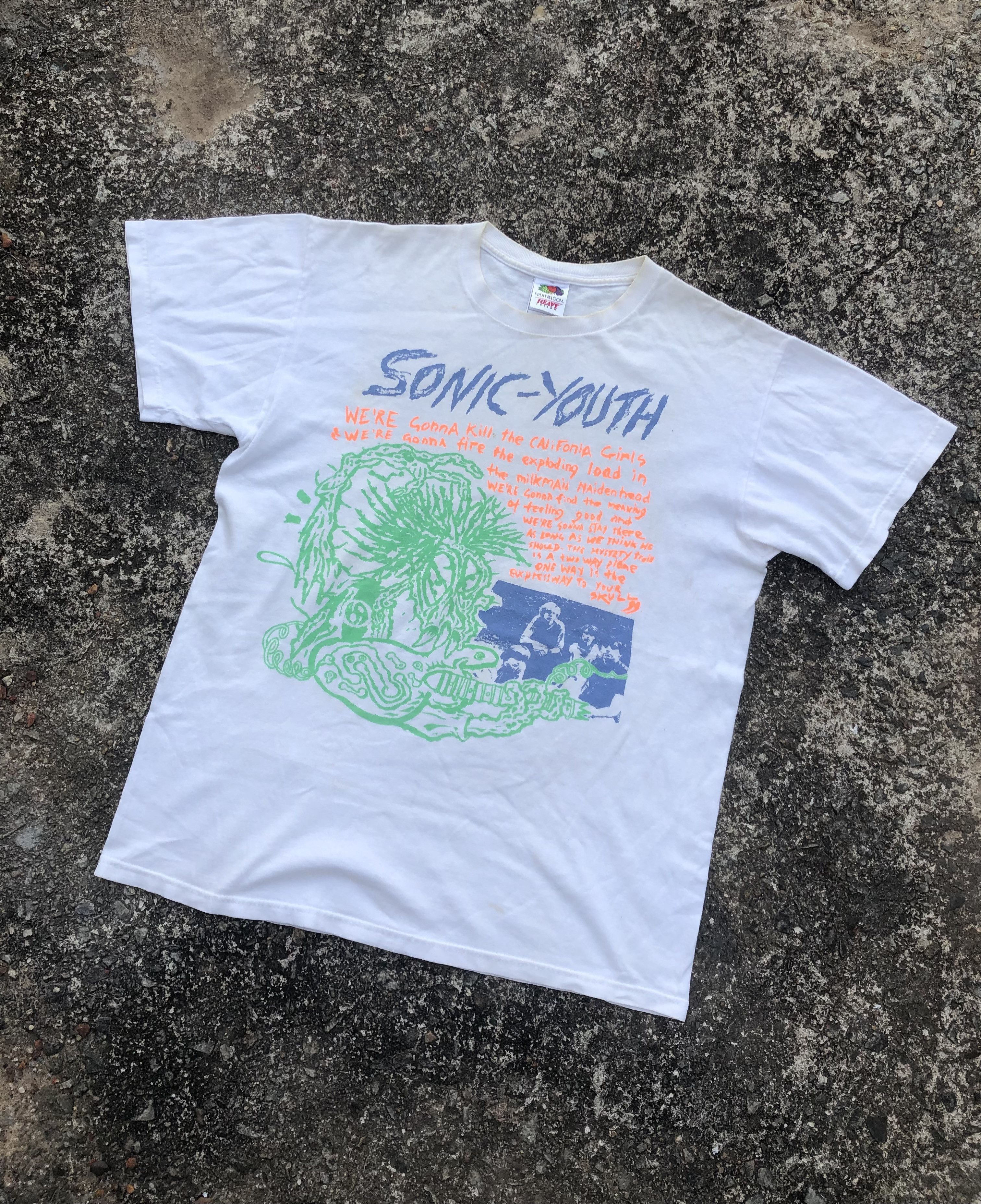 Band Tees 🔥Vintage SONIC YOUTH 'Expressway To Your Skull' Band TShirt Size US M / EU 48-50 / 2 - 1 Thumbnail
