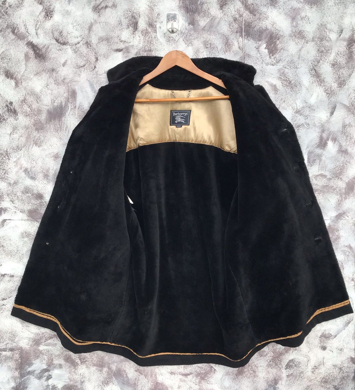 Burberry × Vintage Vintage 90s Burberrys lining wool coat Size US M / EU 48-50 / 2 - 5 Thumbnail