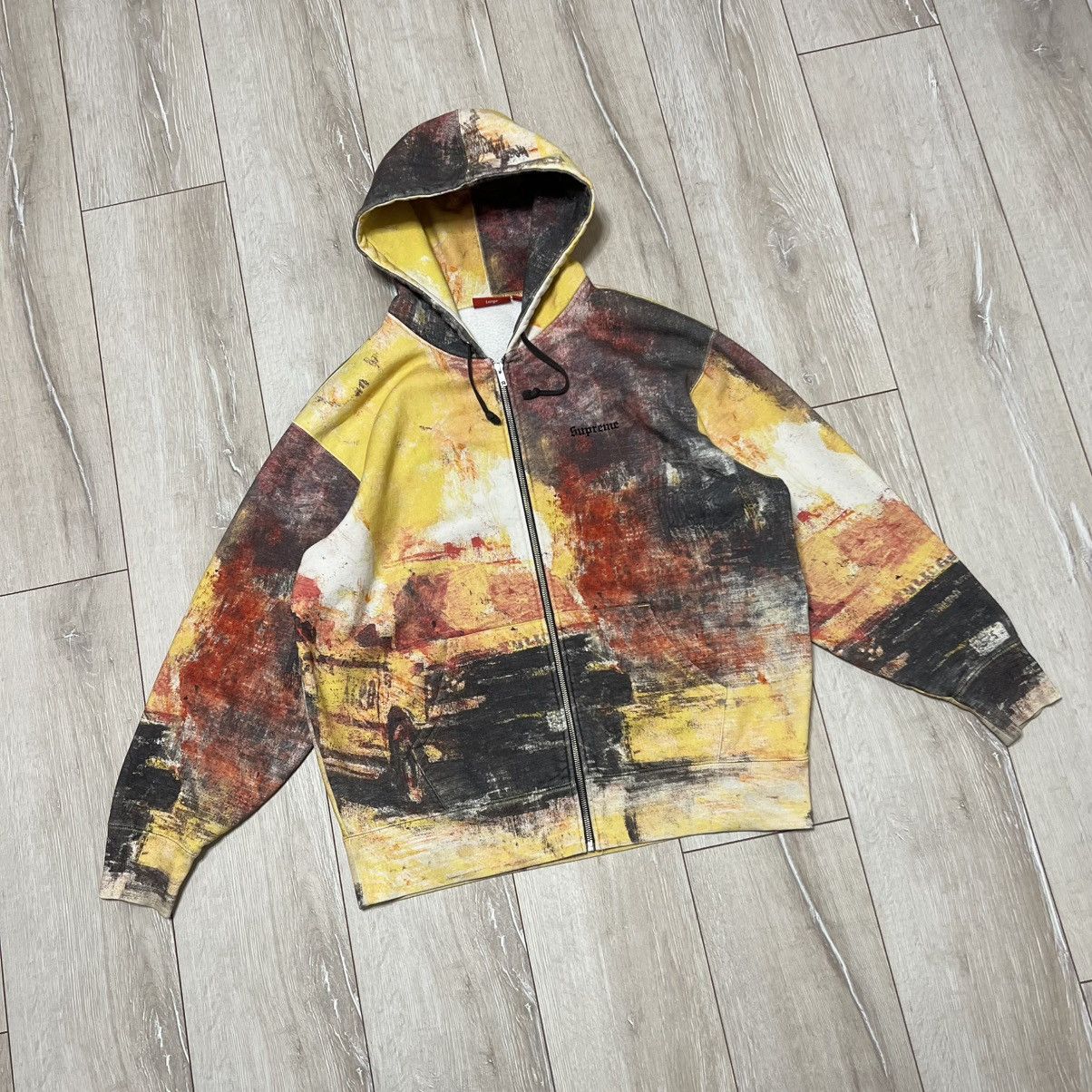 トップス supreme Fire Zip Up Hooded Sweatshirt Supreme Fire Zip Up Hooded Sweatshirt Multicolor Men's