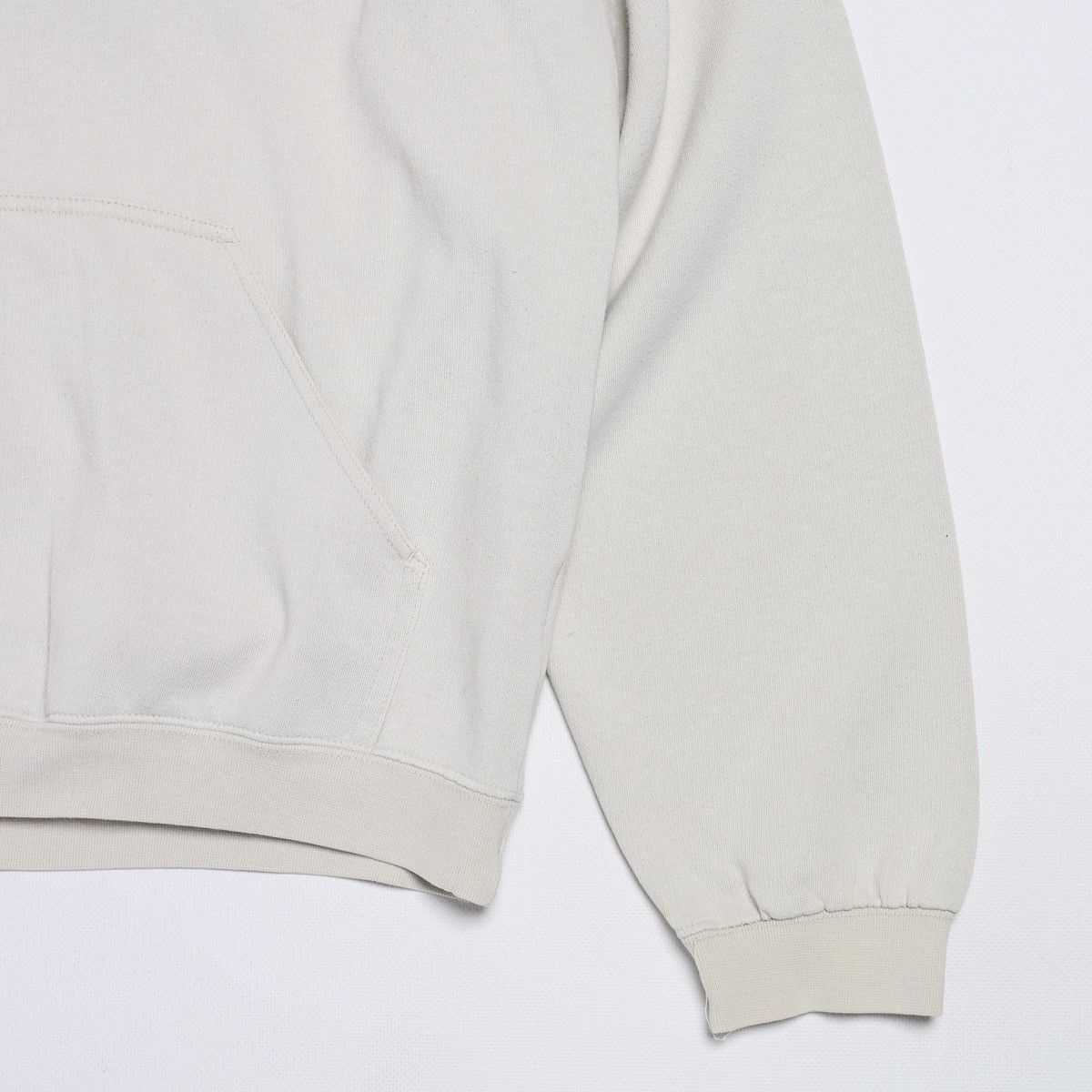 Nike Vintage Nike Beige Swoosh Hoodie Size US M / EU 48-50 / 2 - 2 Thumbnail