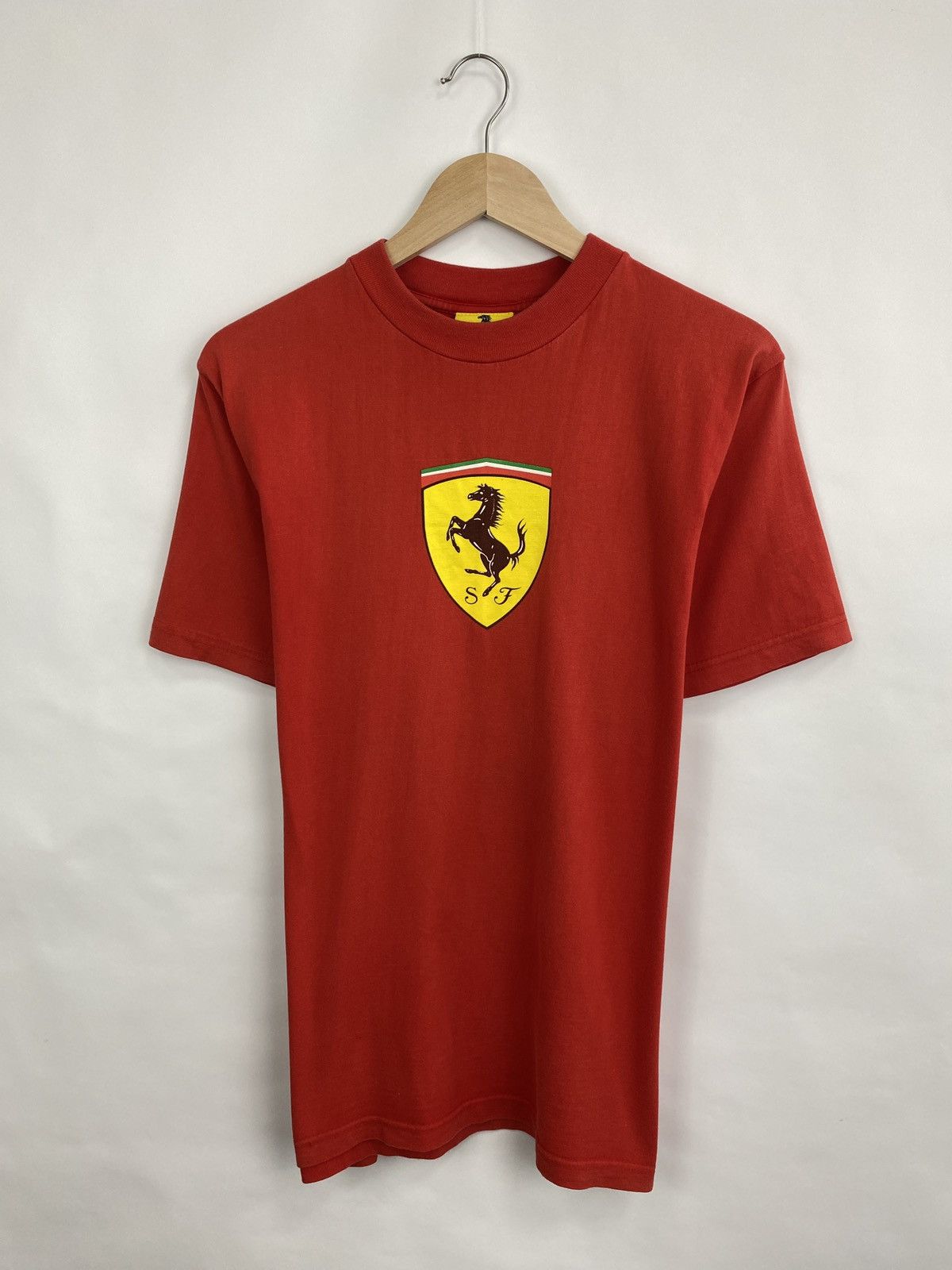 Ferrari 🇮🇹 Vintage 1996 Ferrari Racing F1 Graphic Big logo T-Shirt Size US M / EU 48-50 / 2 - 3 Thumbnail