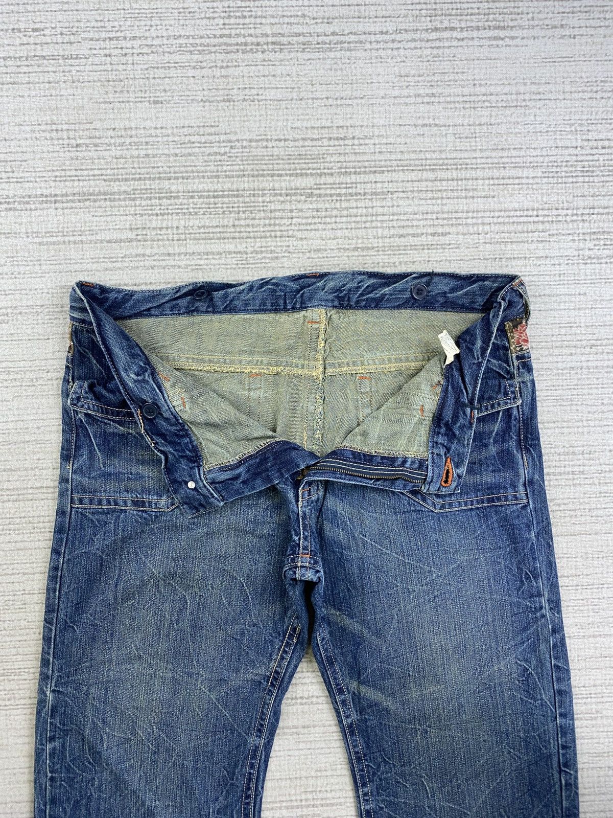 If Six Was Nine × Japanese Brand × Vintage Vintage Japanese Brand Rare Design Denim Pants Size US 39 - 8 Thumbnail