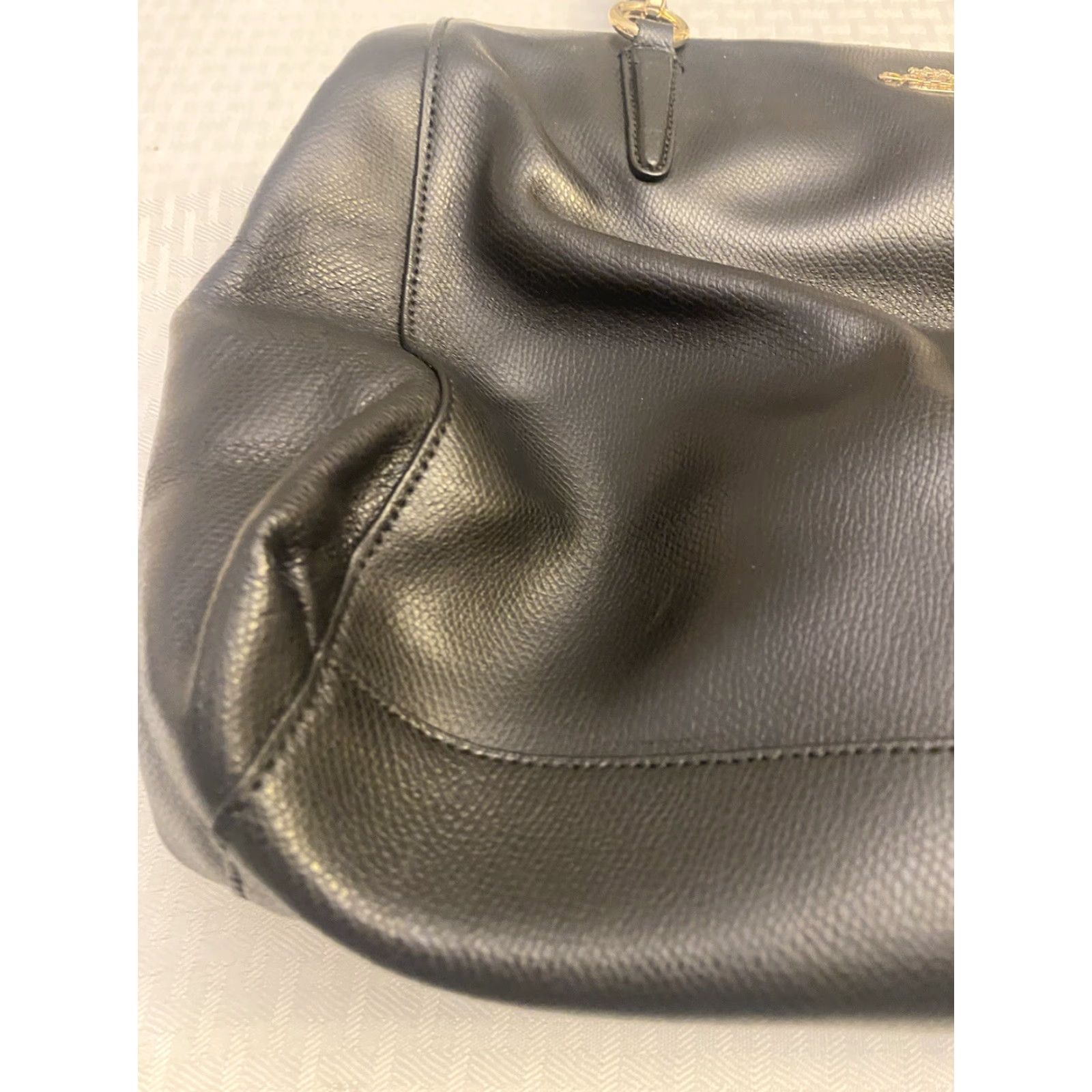 Coach VINTAGE? COACH Leather Double Zip Shoulder Bag Black Size ONE SIZE - 2 Thumbnail