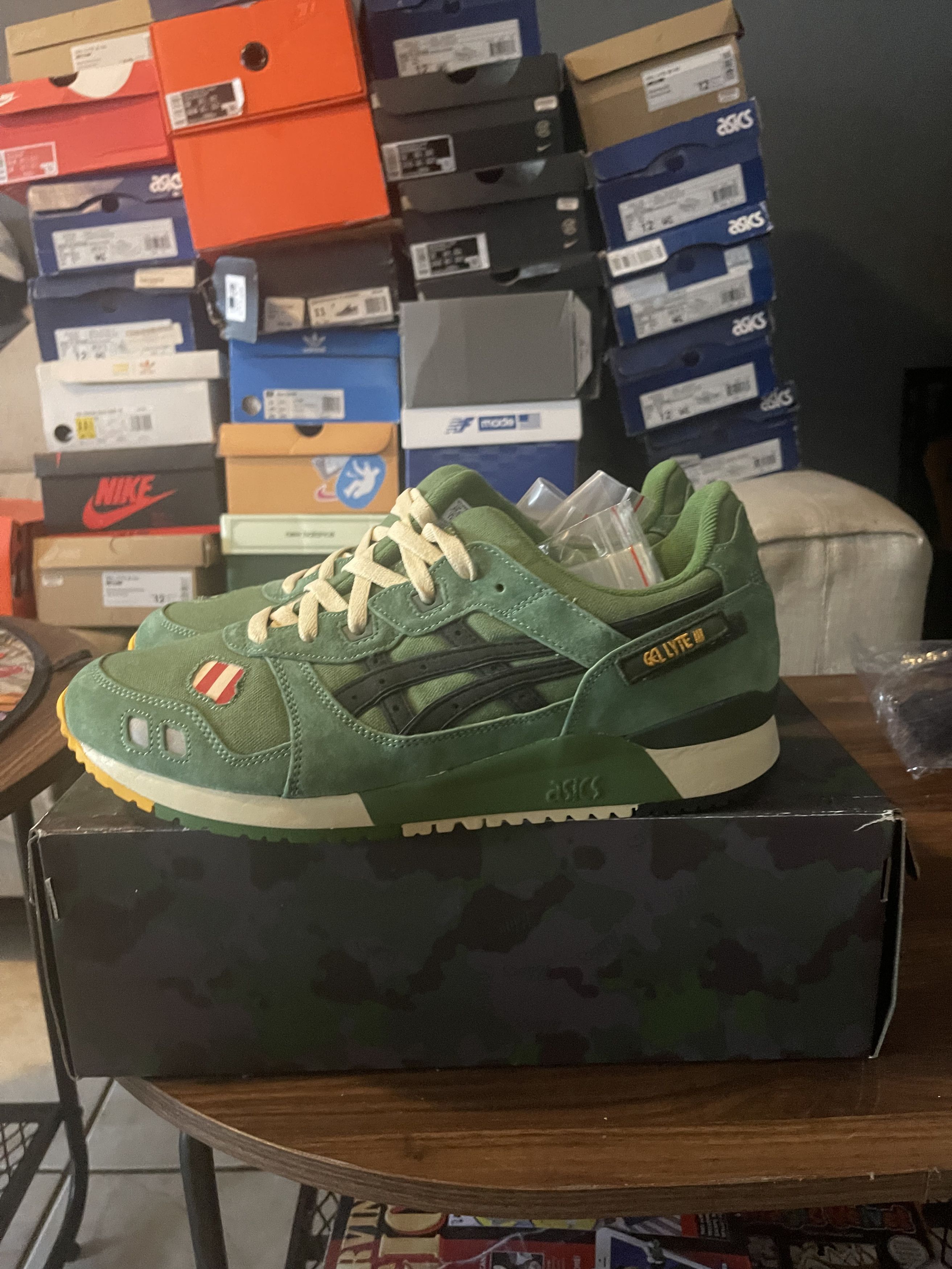 Asics × Sneaker Politics ASICS Sneaker Politics x Gel Lyte 3 Always Ready Size US 12 / EU 45 - 5 Thumbnail