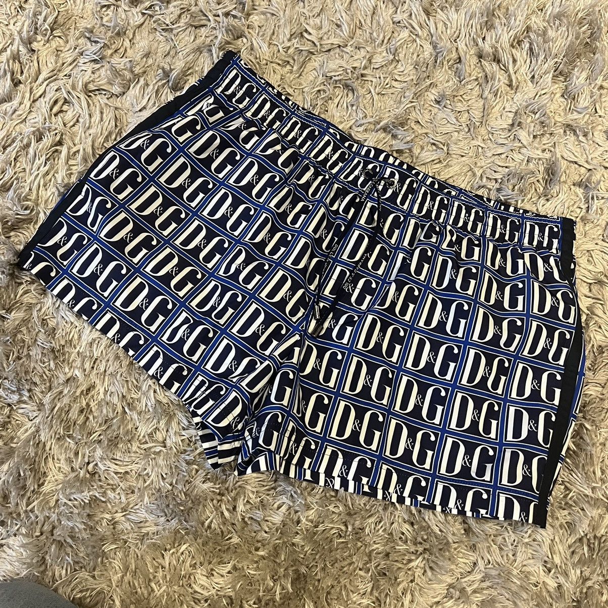 Dolce & Gabbana D&G shorts swimwear joggers new print logo Dolce and Gabanna Size US 38 / EU 54 - 1 Thumbnail