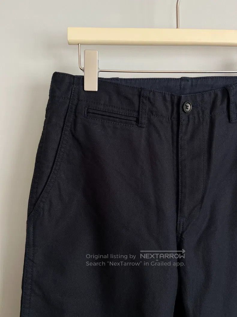 Comme des Garcons Comme des Garcons size M Navy straight-leg pants Size US 27 - 2 Thumbnail