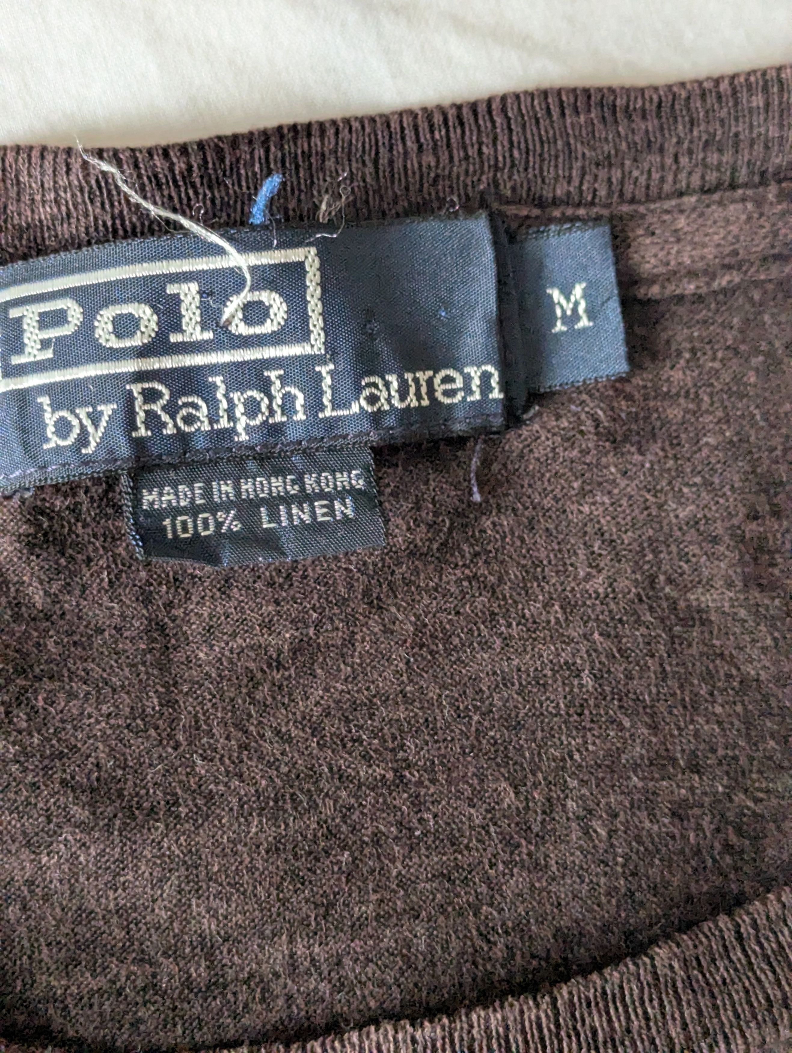 Polo Ralph Lauren Vintage T SHIRT Size US L / EU 52-54 / 3 - 2 Thumbnail