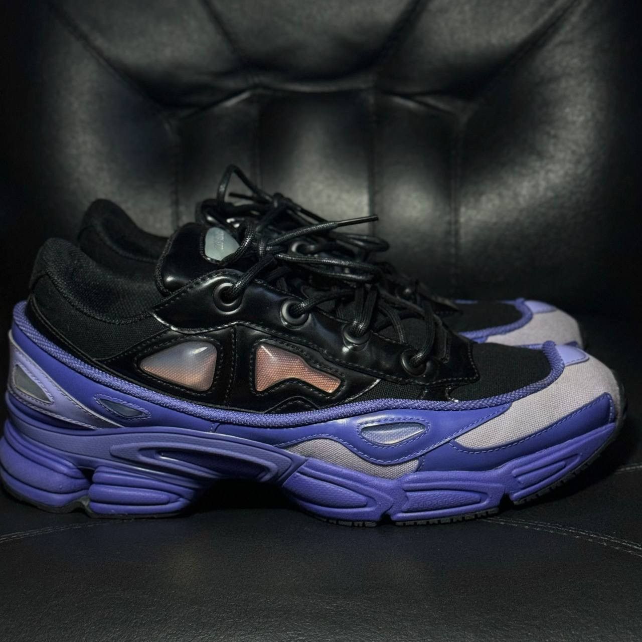 Adidas × Raf Simons 11,5us Adidas Raf Simons Ozweego Purple Sneakers Size US 11.5 / EU 44-45 - 1 Thumbnail