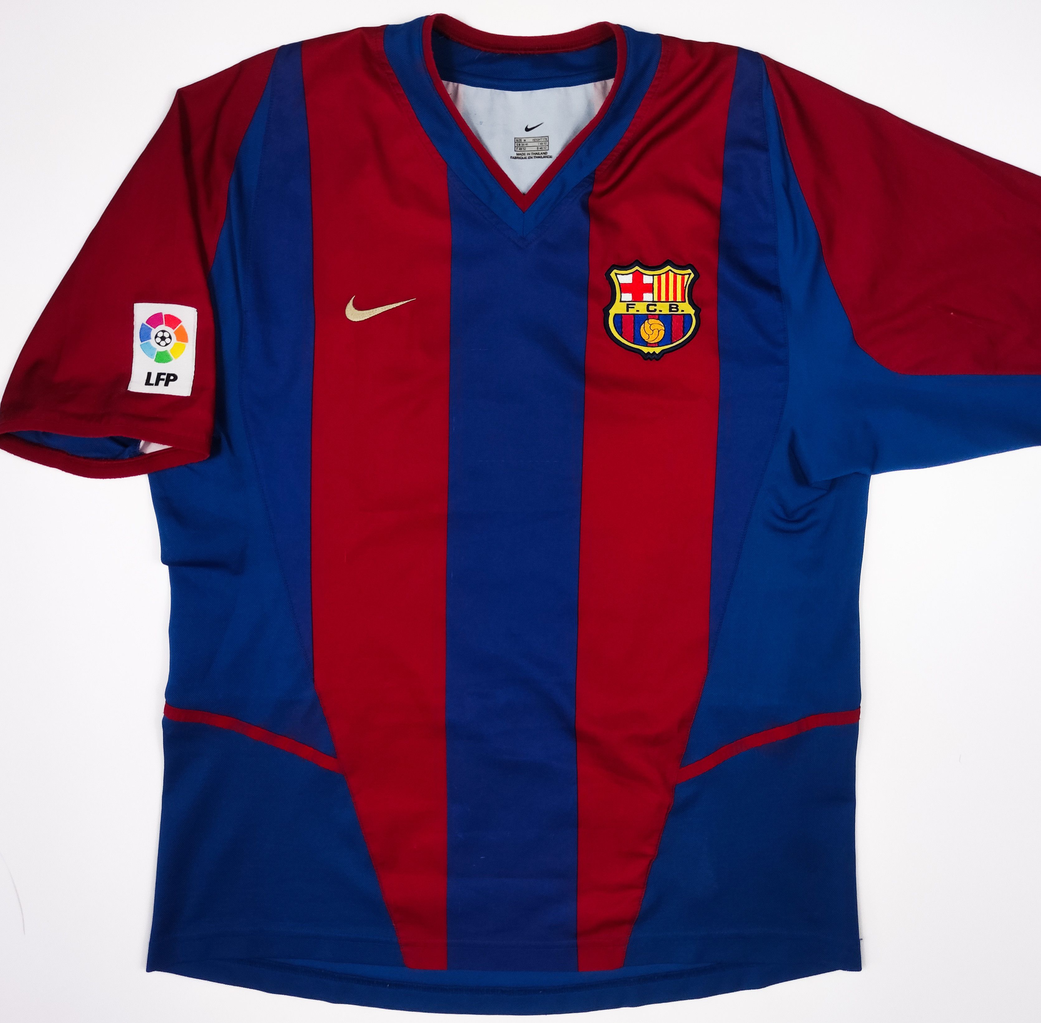 FC Barcelona 2002 2003 Nike Home Shirt Barca Vintage Trikot