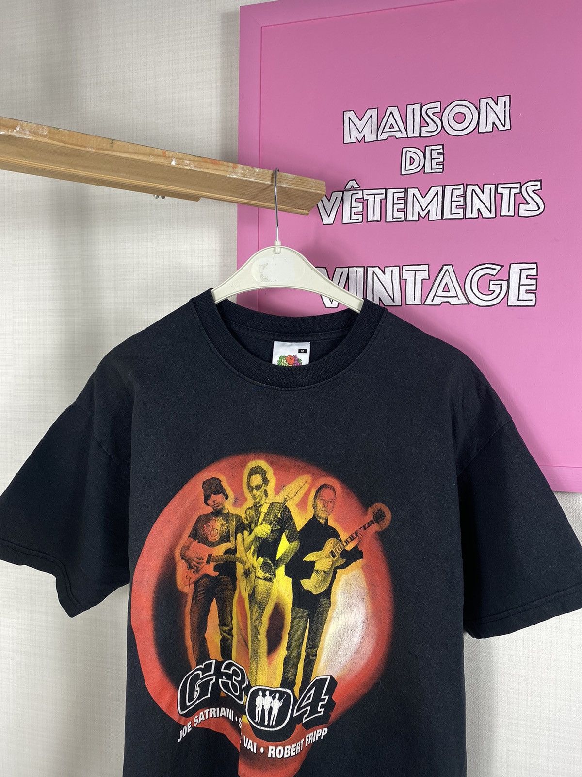 Band Tees × Fruit Of The Loom G3 Joe Satriani 2004 t Shirt Size US M / EU 48-50 / 2 - 3 Thumbnail