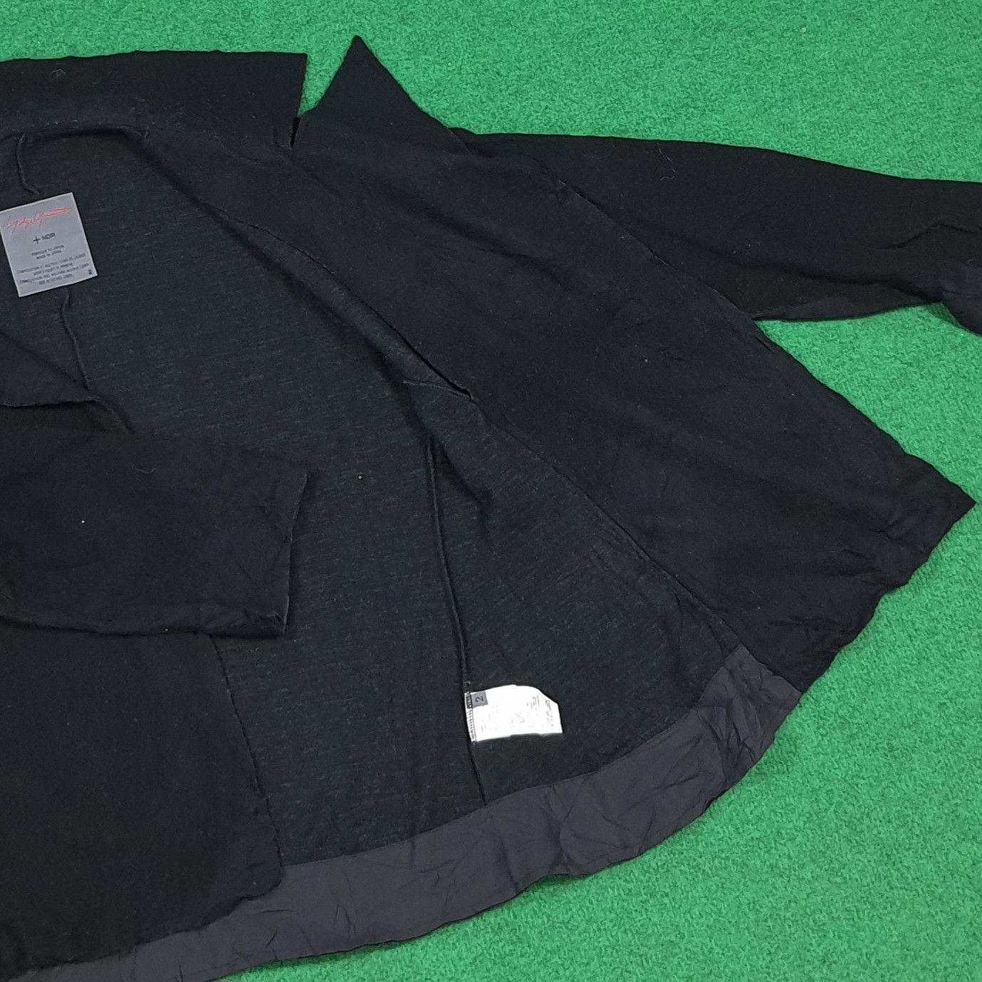 Yohji Yamamoto Archival Yohji Yamamoto +NOIR Wool Blend Avant-Garde Jacket Size US S / EU 44-46 / 1 - 6 Thumbnail